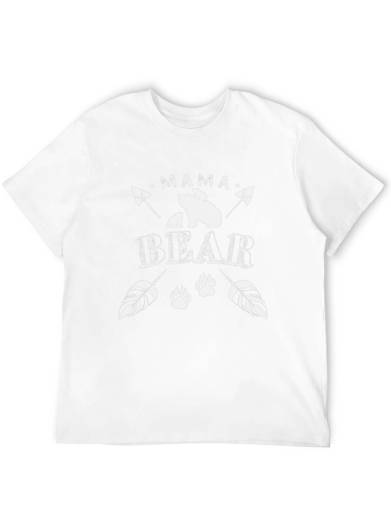 Mama Bear T-Shirt: Cute Graphic Tee for Moms