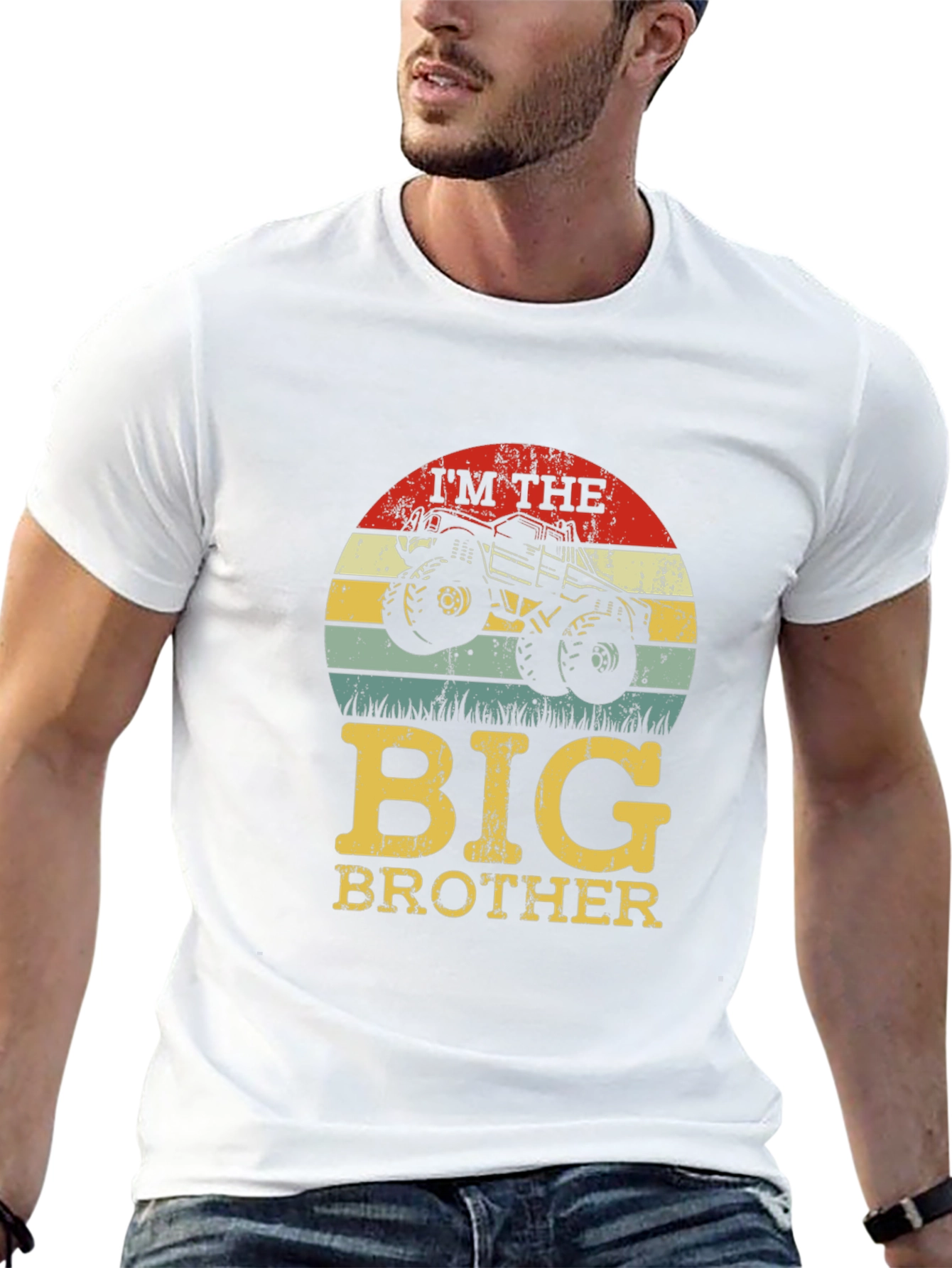Im The Big Brother Monster Truck Tee