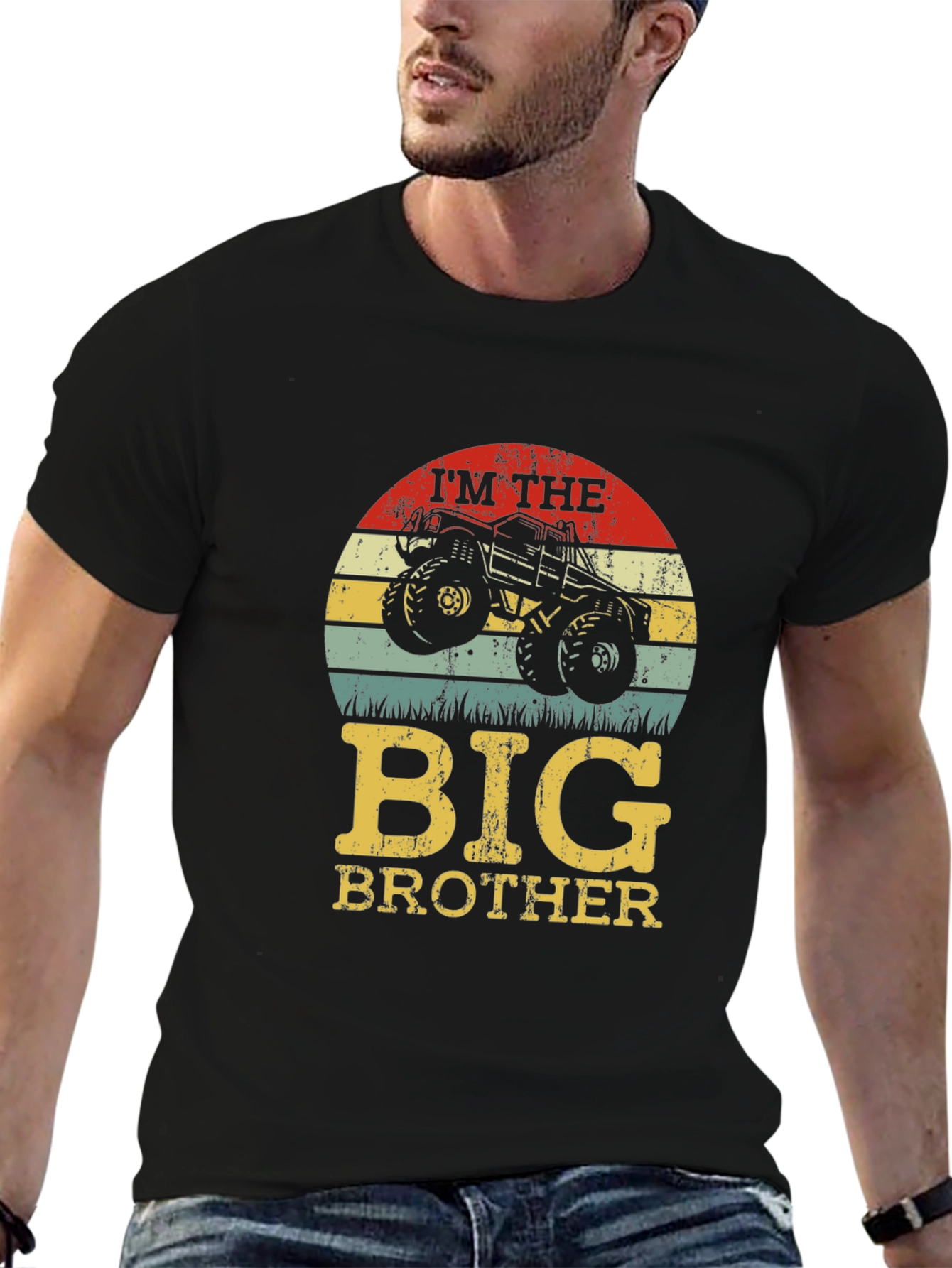 Im The Big Brother Monster Truck Tee