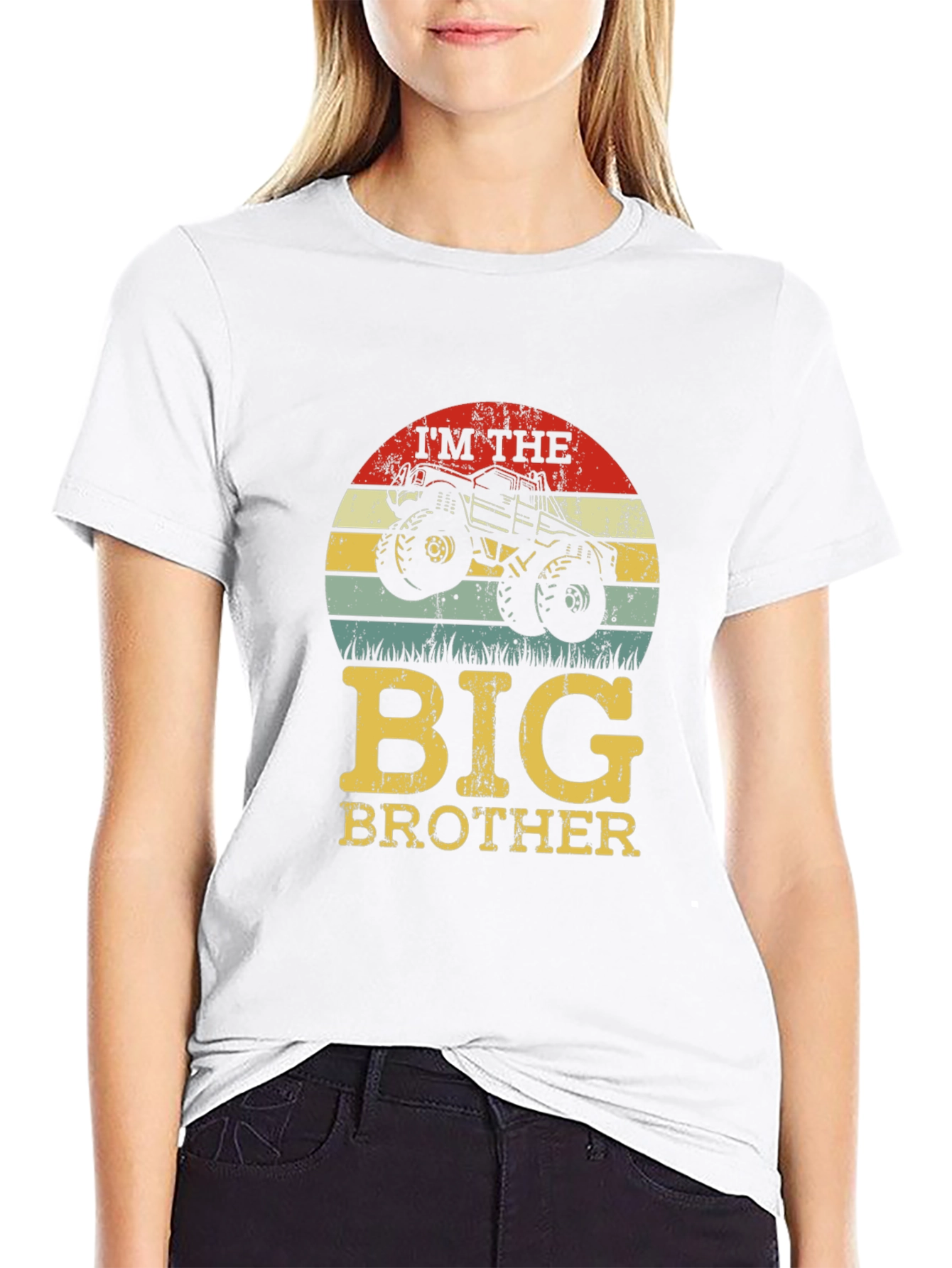 Im The Big Brother Monster Truck Tee