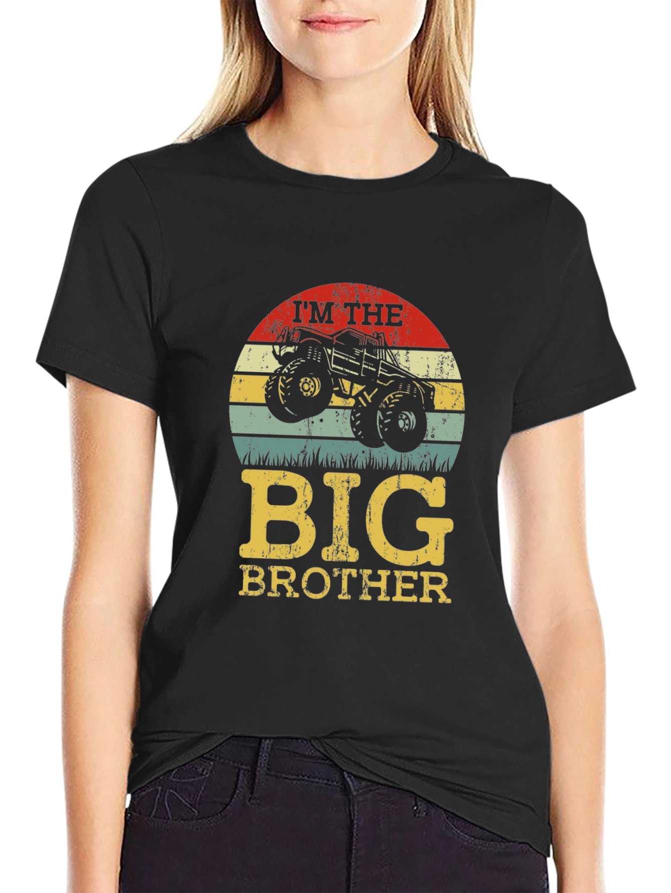 Im The Big Brother Monster Truck Tee