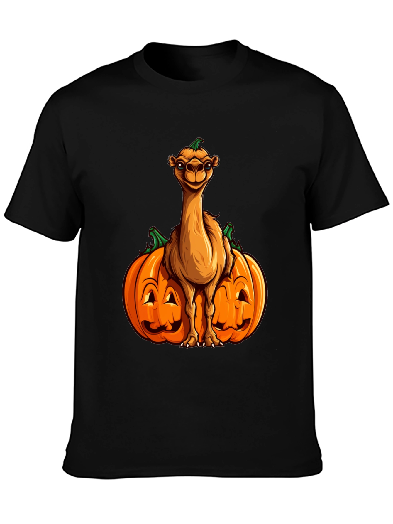 Camel Pumpkin Halloween T-Shirt