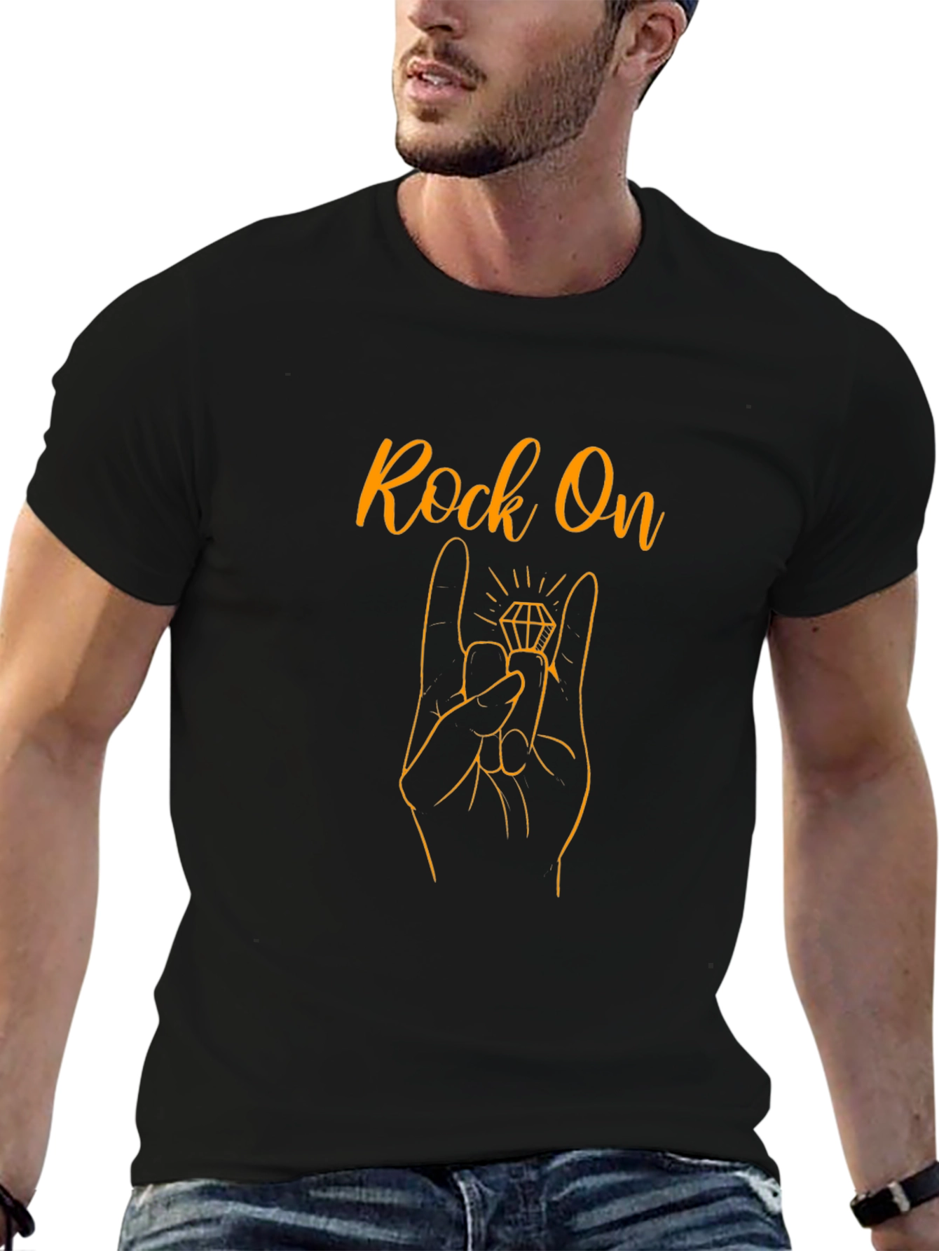 Rock On Engagement Tee