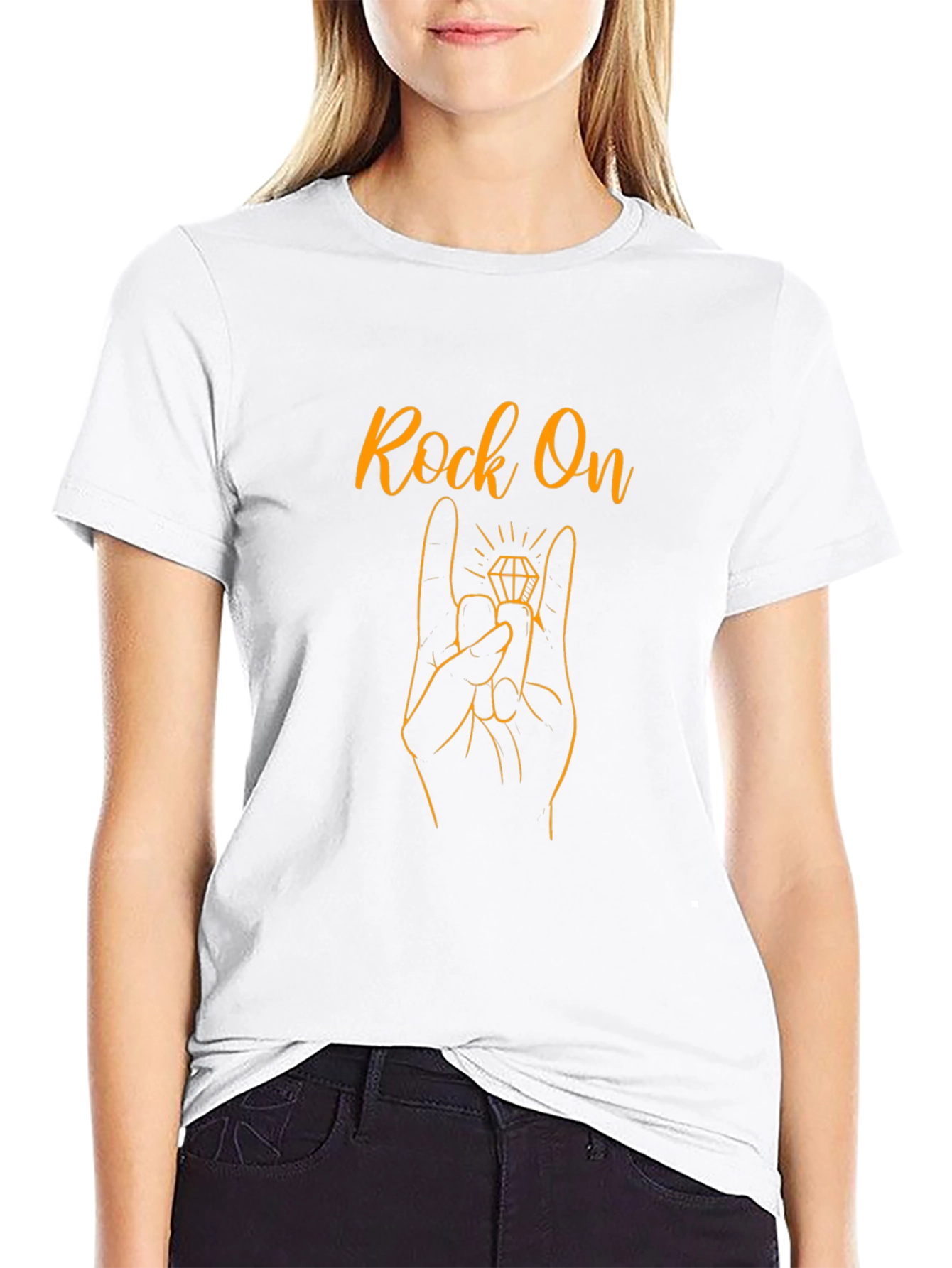 Rock On Engagement Tee