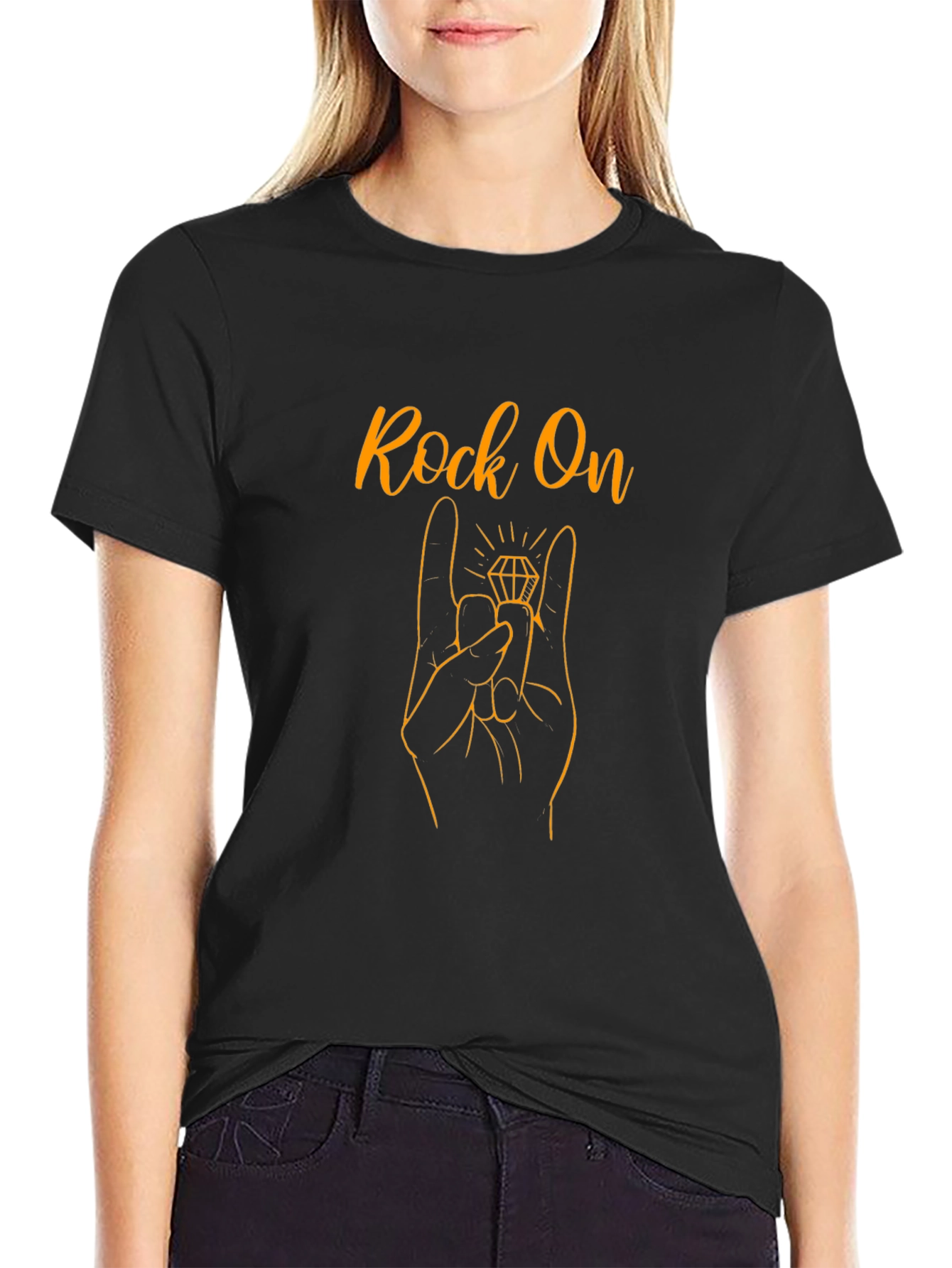 Rock On Engagement Tee
