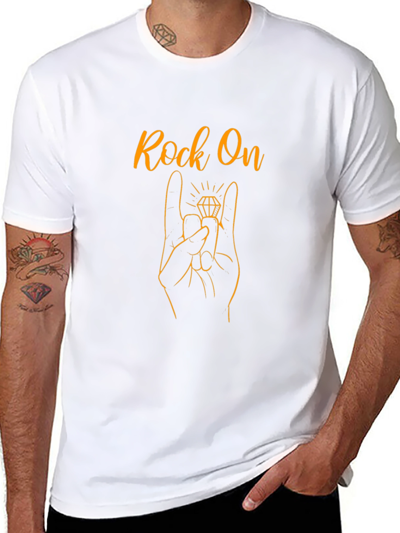 Rock On Engagement Tee