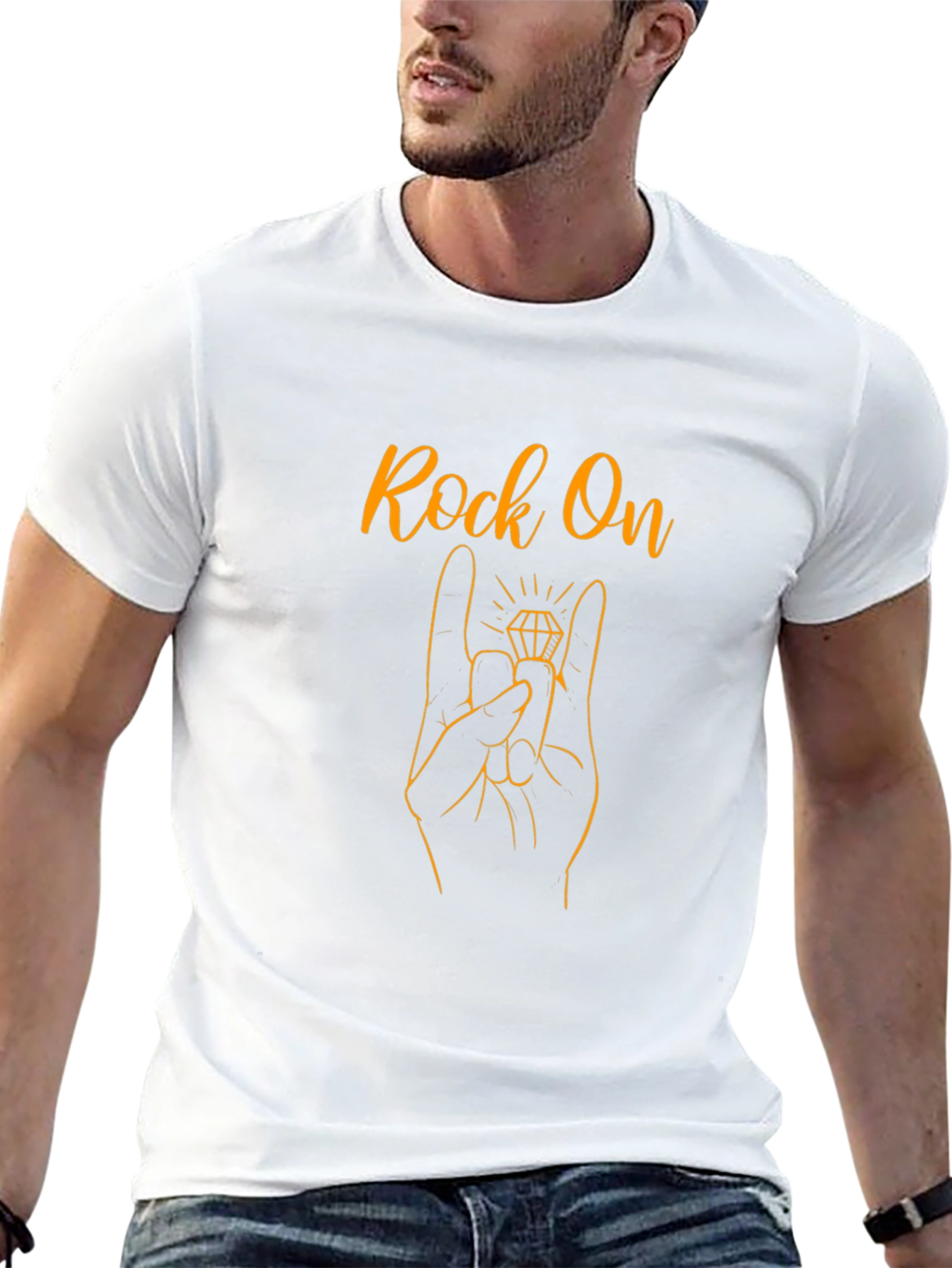 Rock On Engagement Tee