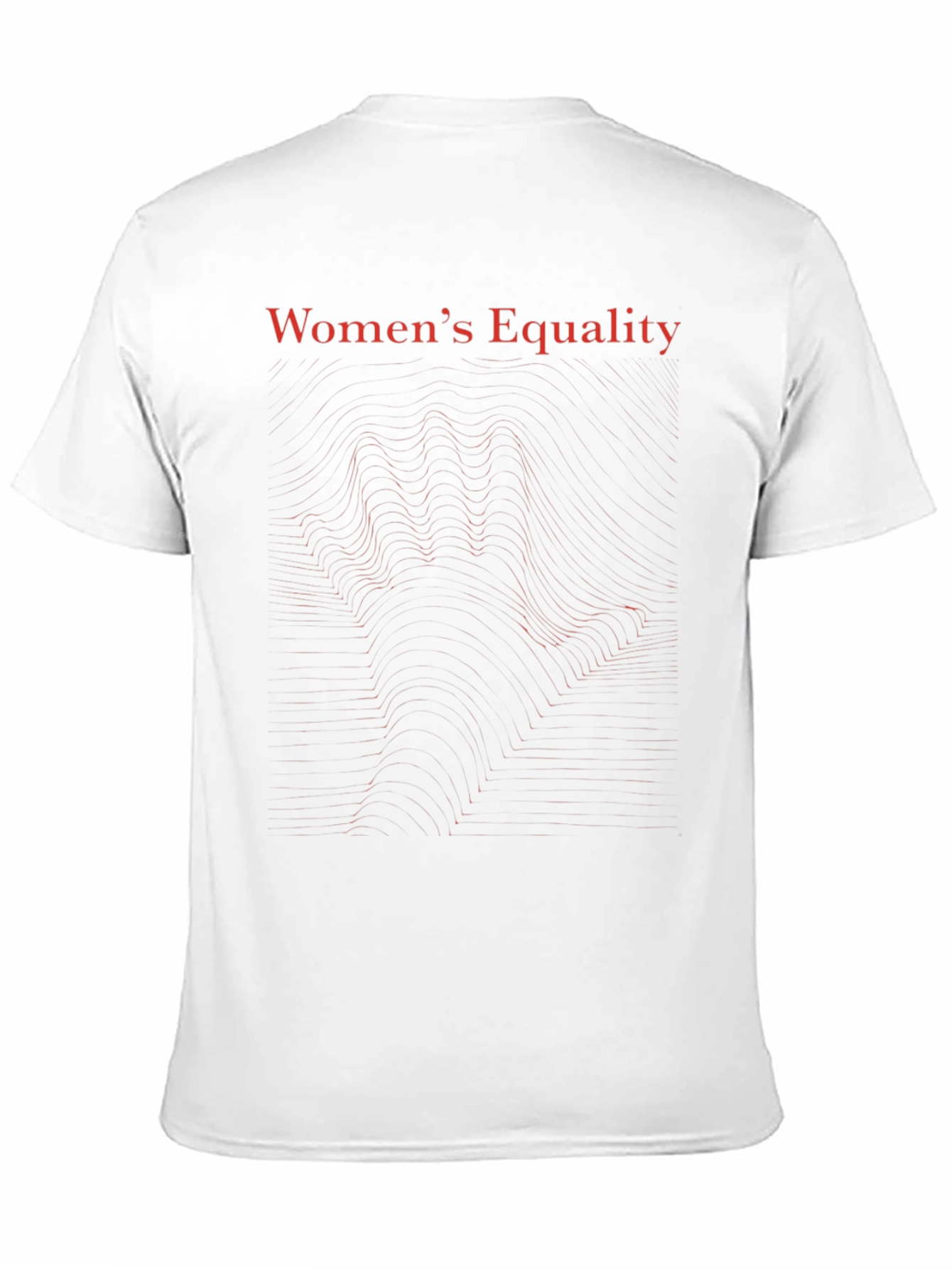 Womens Equality Graphic Tee - Black Cotton