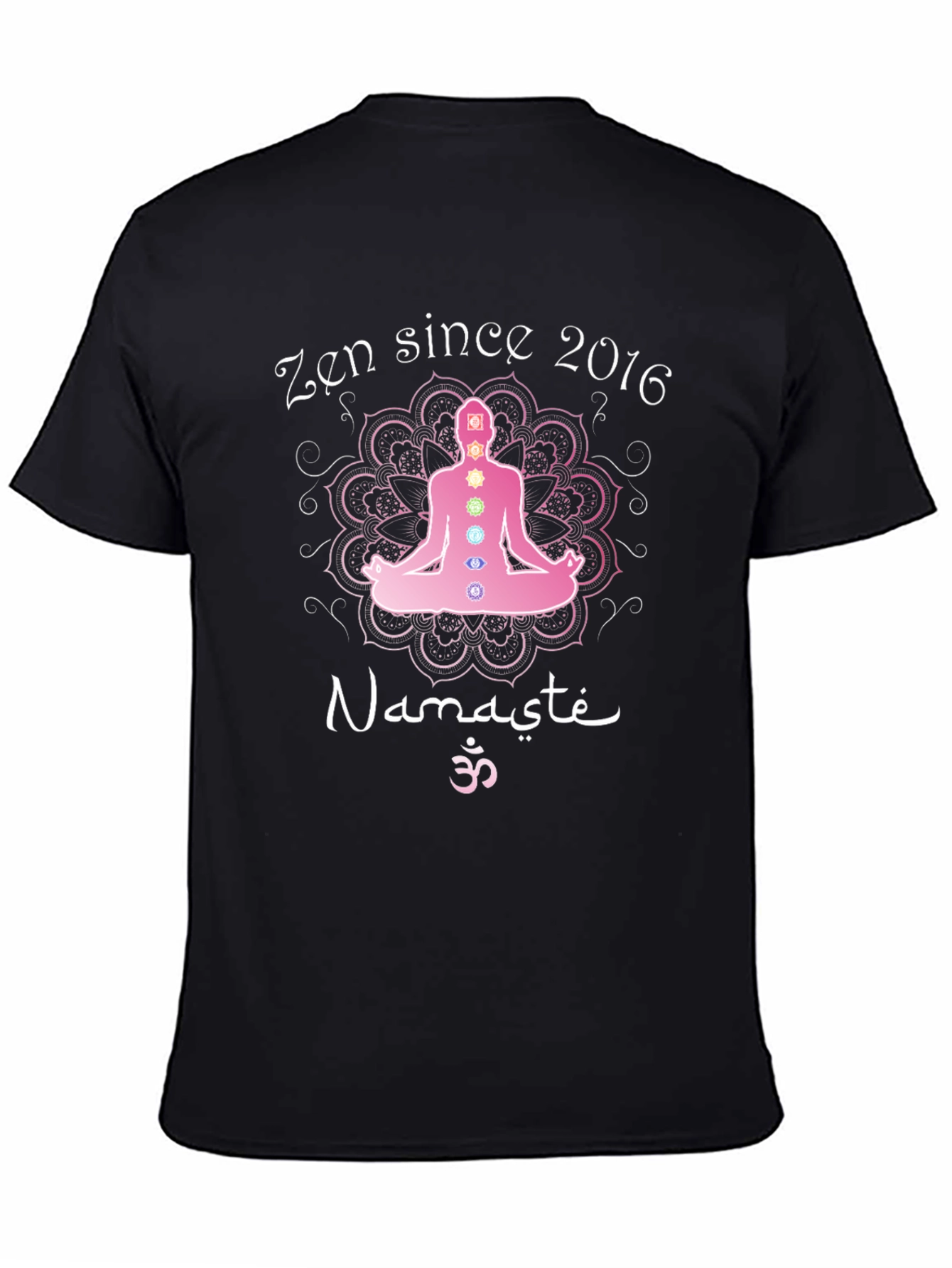 Zen Since 2016 Yoga Chakra Namaste T-Shirt