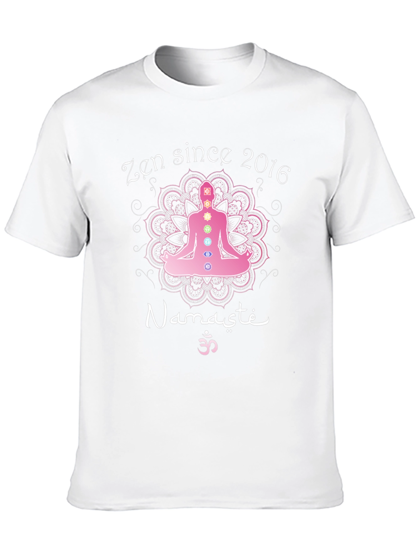Zen Since 2016 Yoga Chakra Namaste T-Shirt