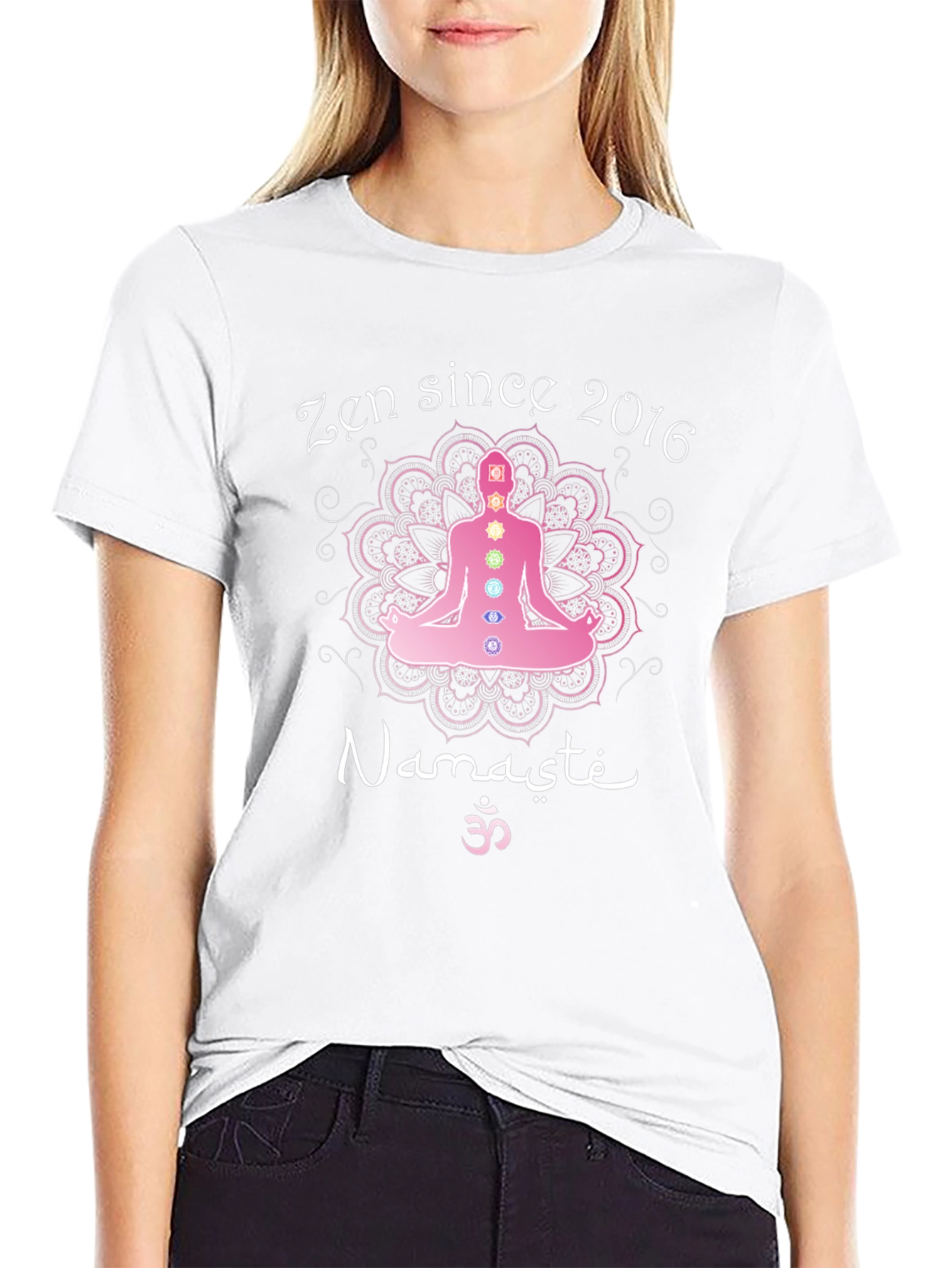 Zen Since 2016 Yoga Chakra Namaste T-Shirt