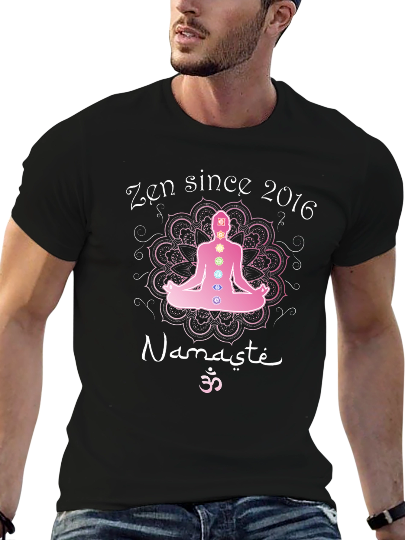 Zen Since 2016 Yoga Chakra Namaste T-Shirt