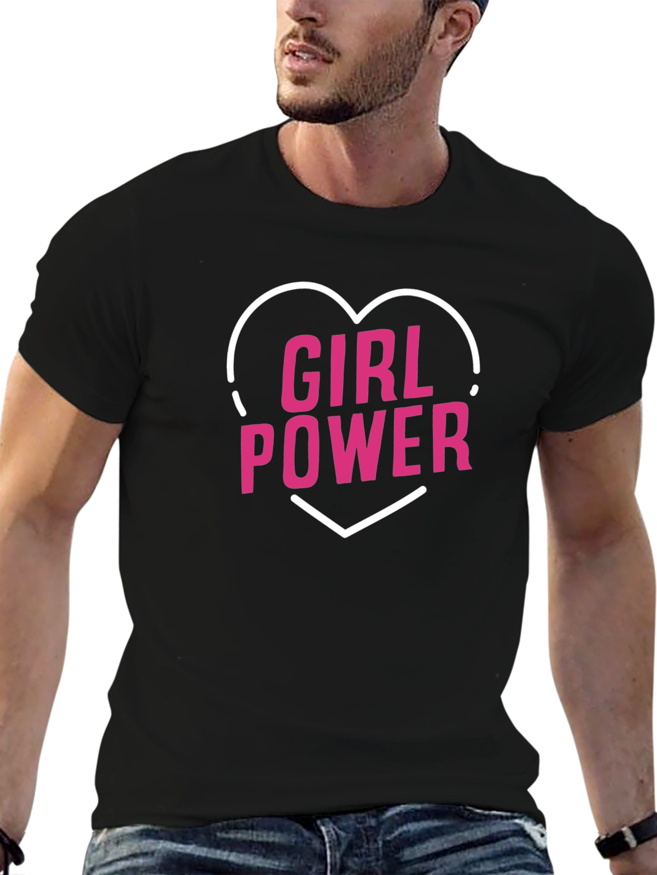 Girl Power Graphic Tee - Empowering Womens T-Shirt