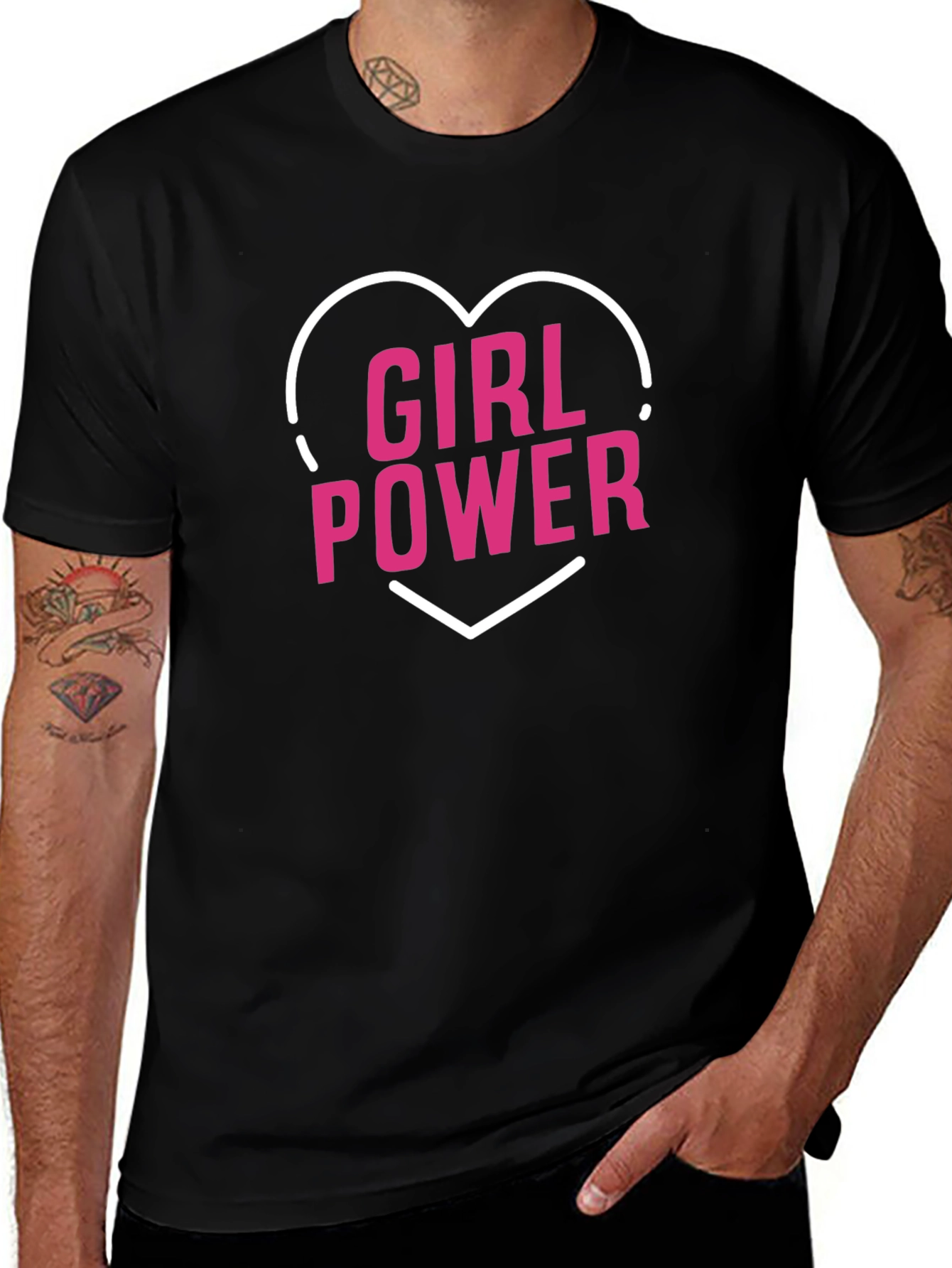 Girl Power Graphic Tee - Empowering Womens T-Shirt