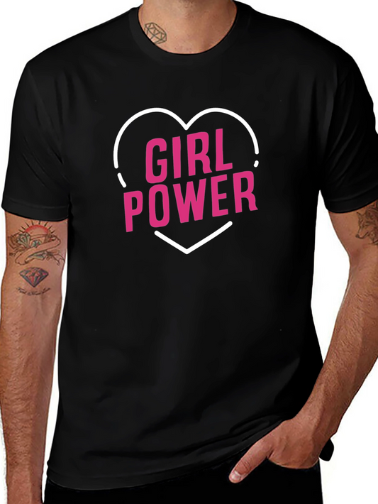 Girl Power Graphic Tee - Empowering Womens T-Shirt