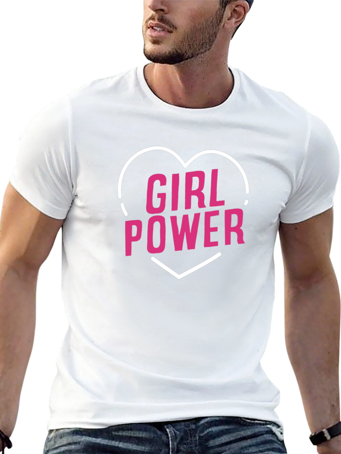 Girl Power Graphic Tee - Empowering Womens T-Shirt