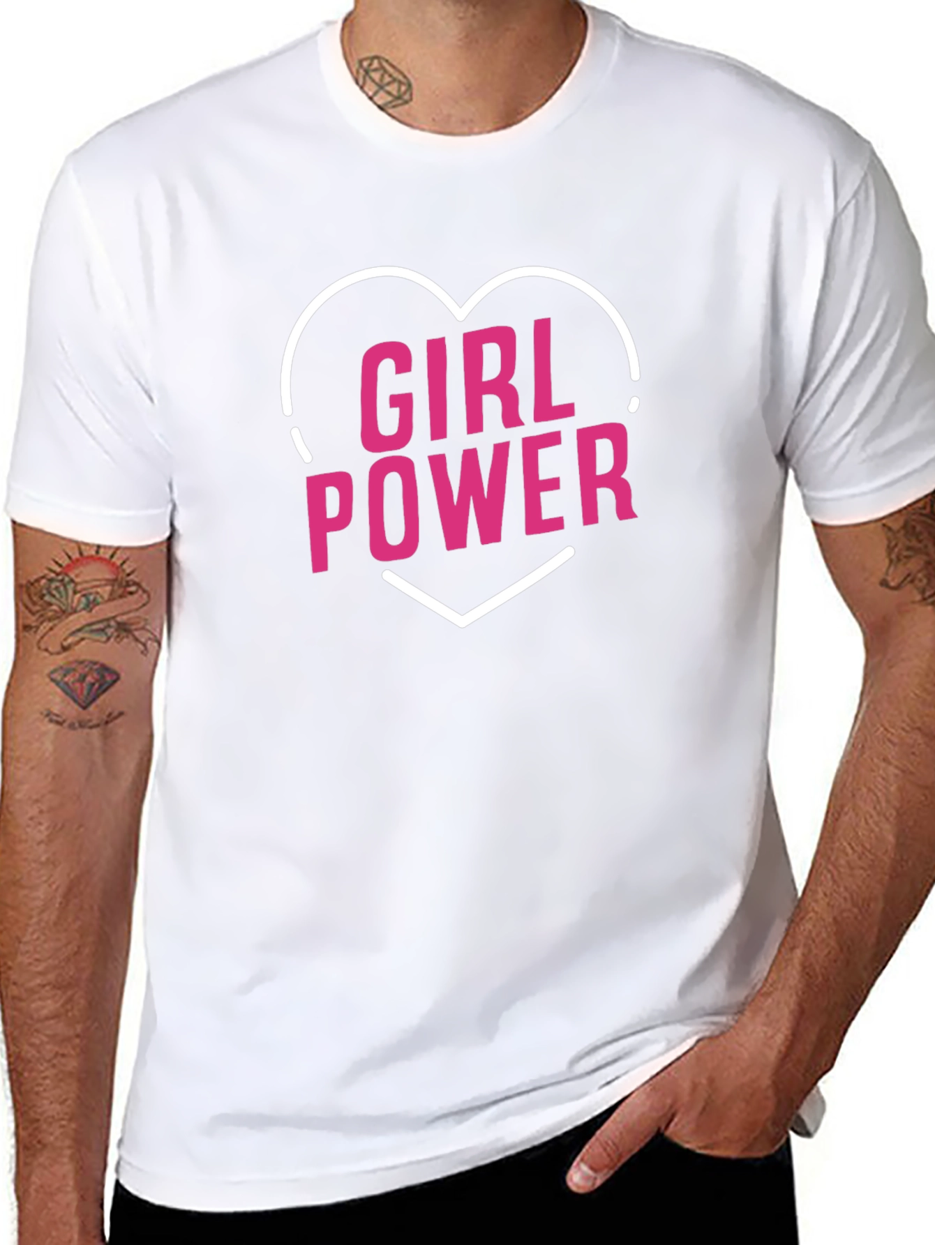 Girl Power Graphic Tee - Empowering Womens T-Shirt