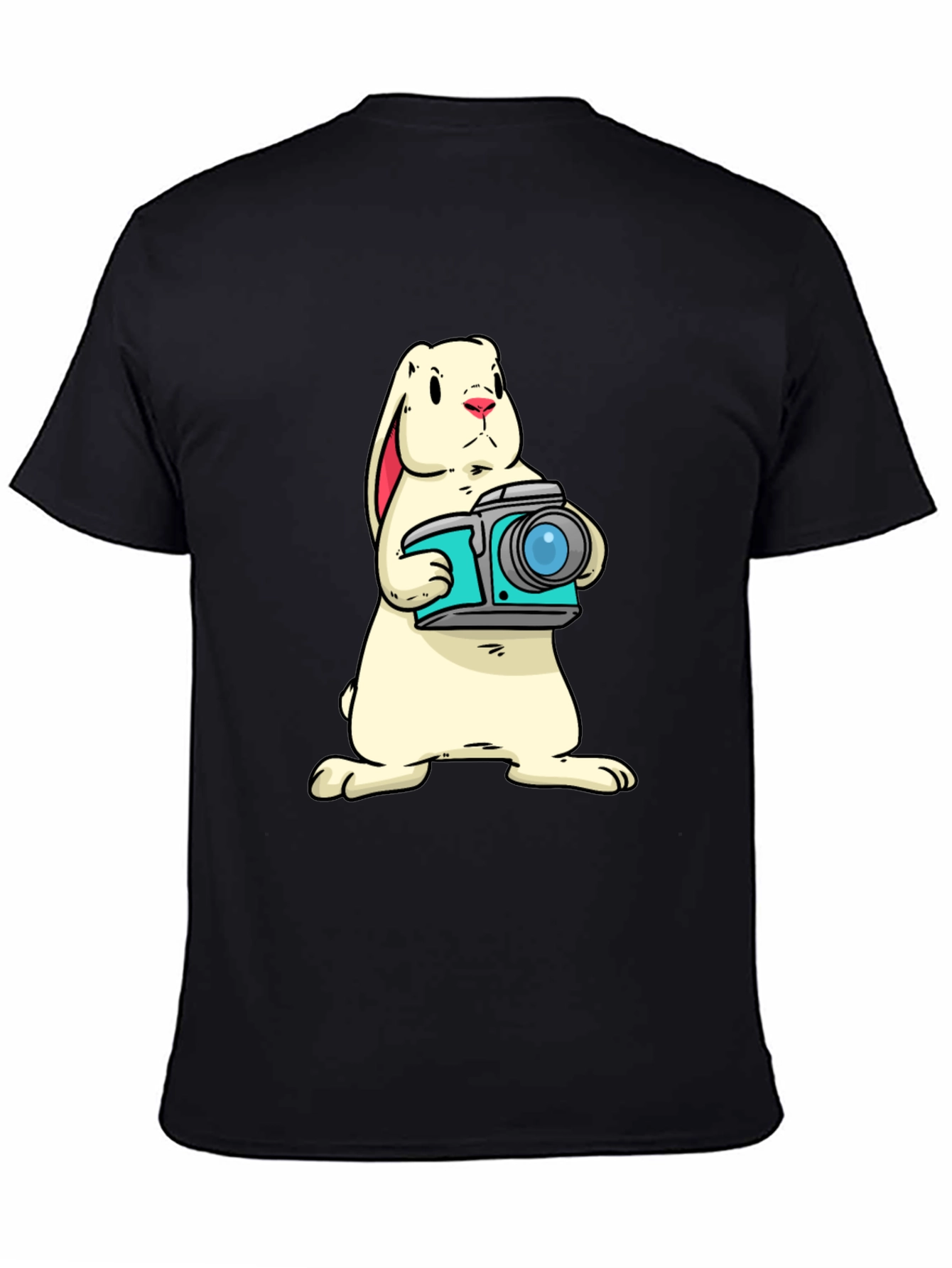 Bunny Photographer Graphic T-Shirt