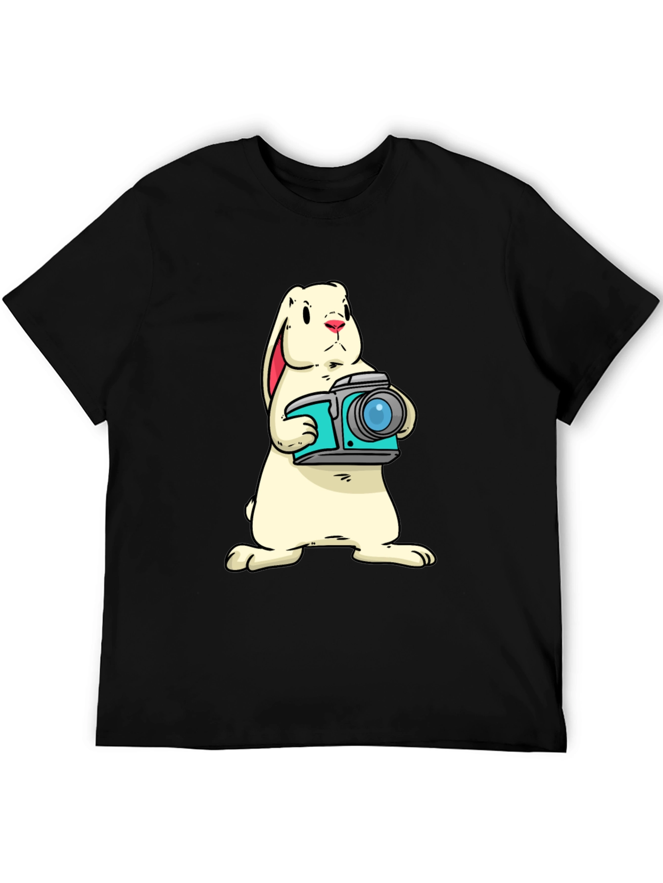 Bunny Photographer Graphic T-Shirt