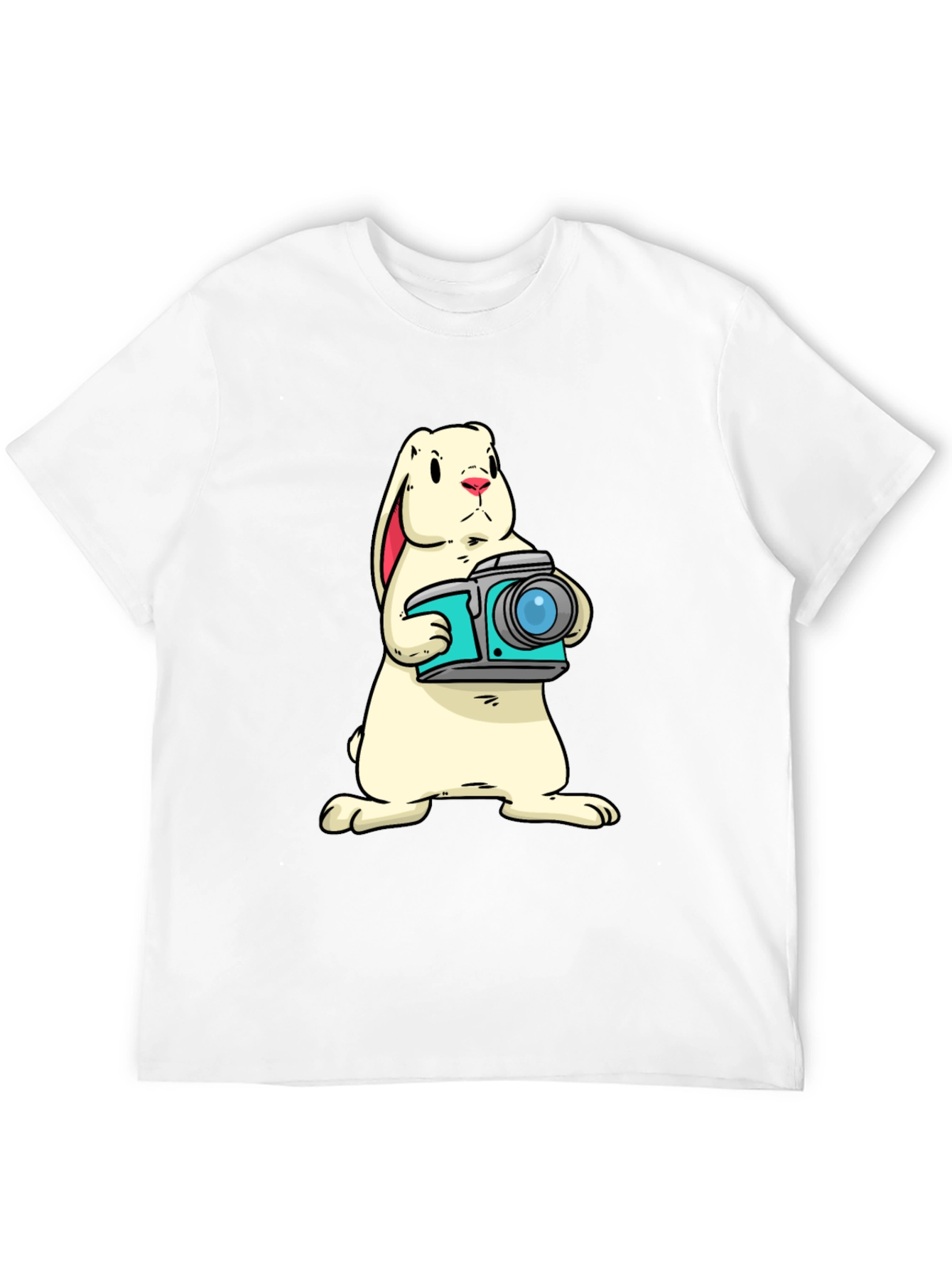 Bunny Photographer Graphic T-Shirt