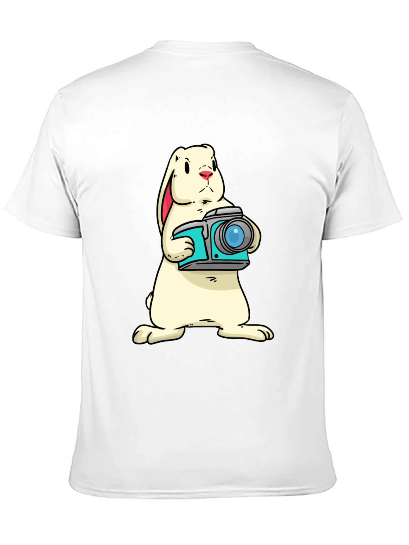 Bunny Photographer Graphic T-Shirt