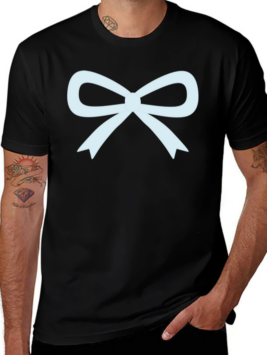 Bow Graphic T-Shirt - Casual Wear