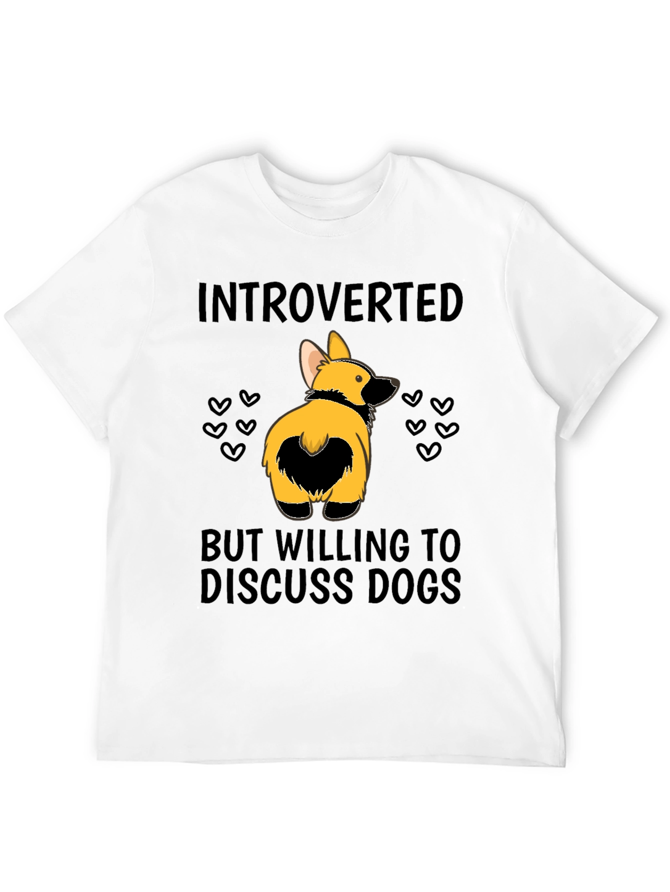 Introverted Dog Lover T-Shirt