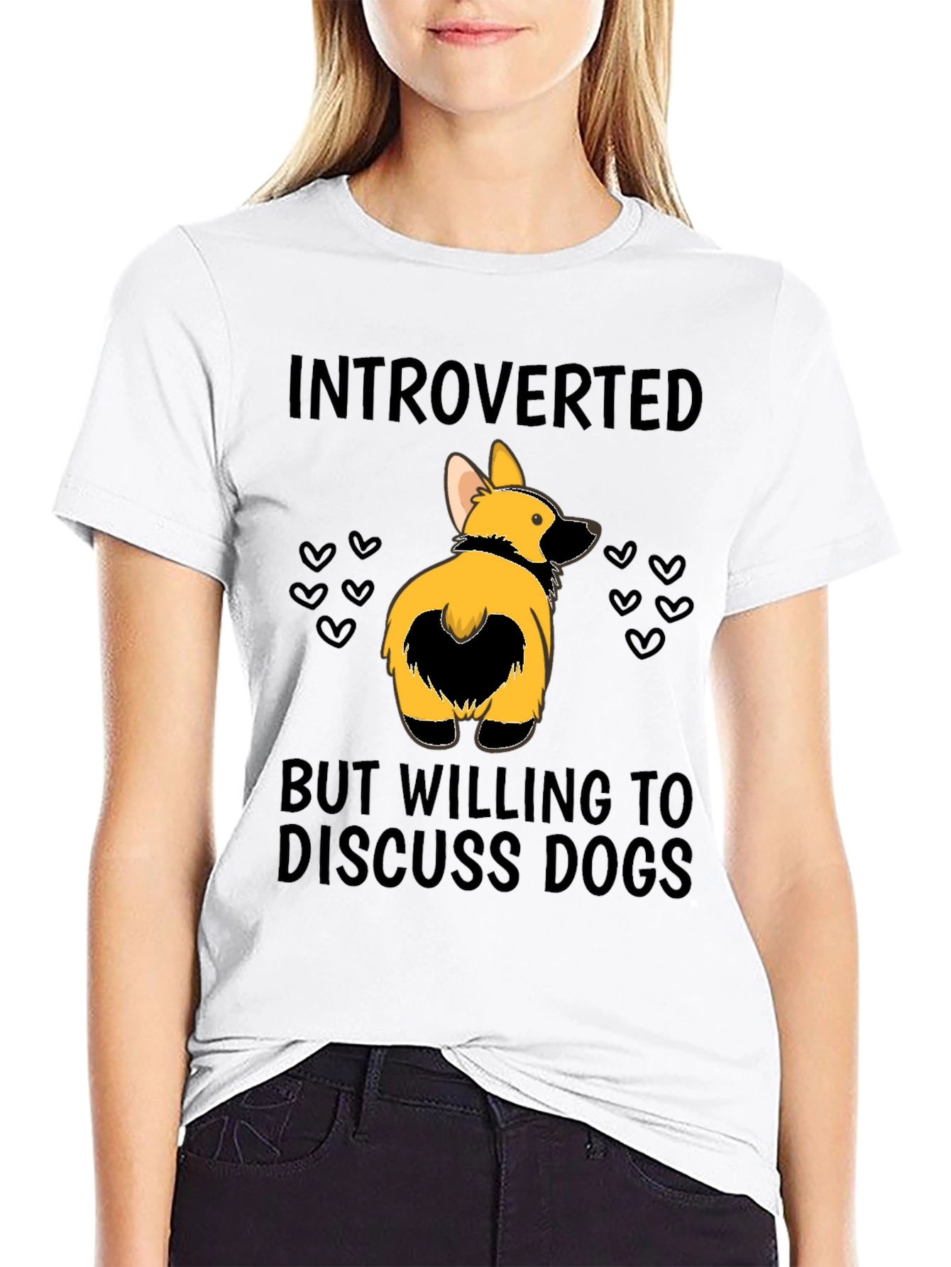 Introverted Dog Lover T-Shirt