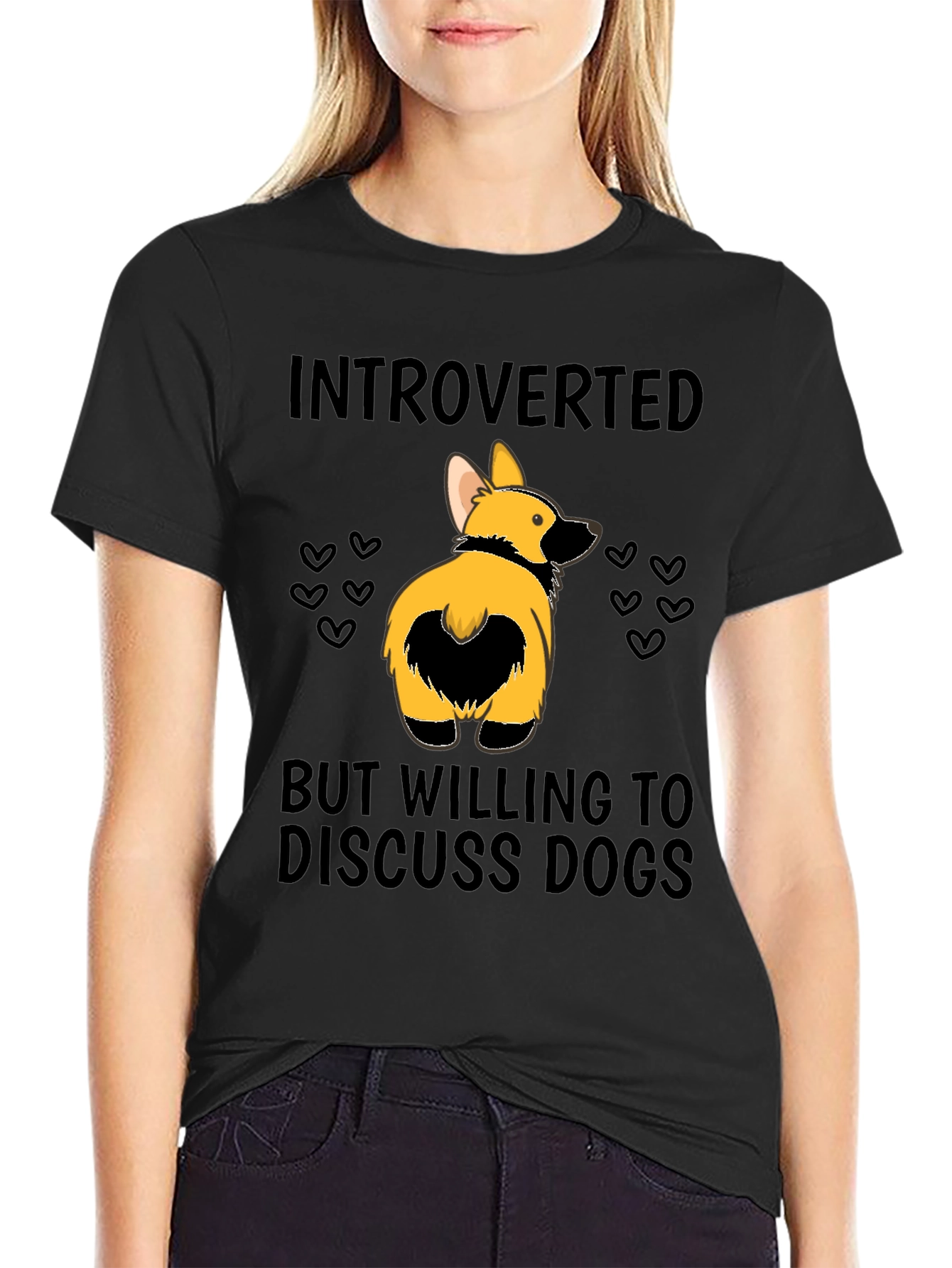 Introverted Dog Lover T-Shirt