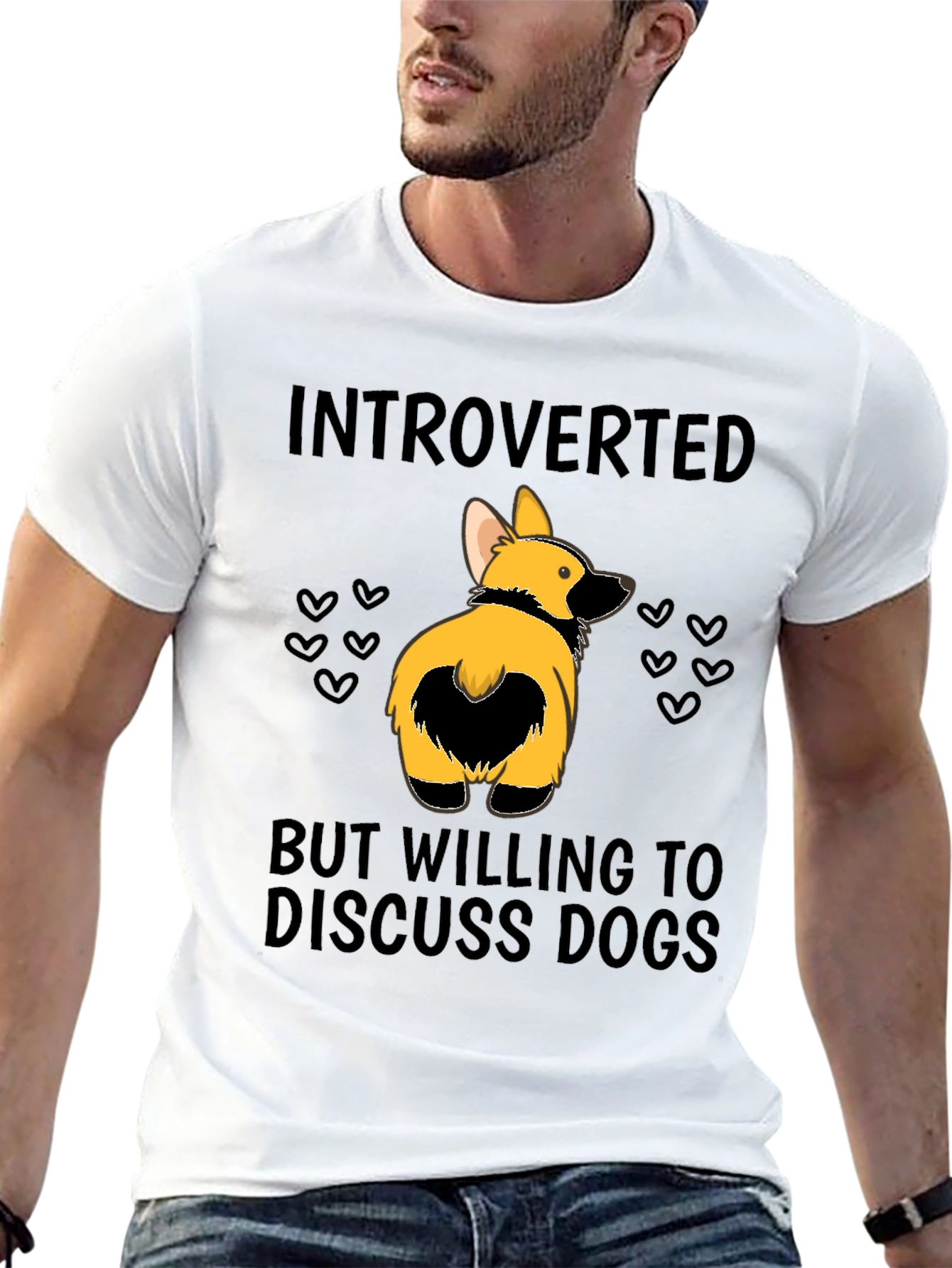 Introverted Dog Lover T-Shirt