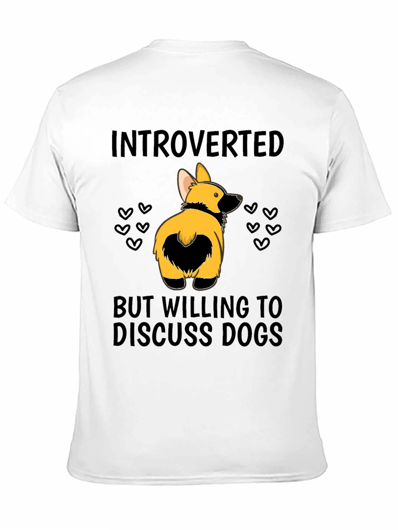 Introverted Dog Lover T-Shirt