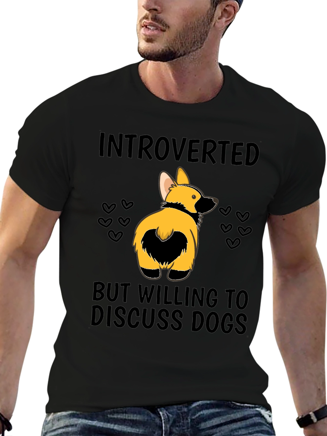 Introverted Dog Lover T-Shirt