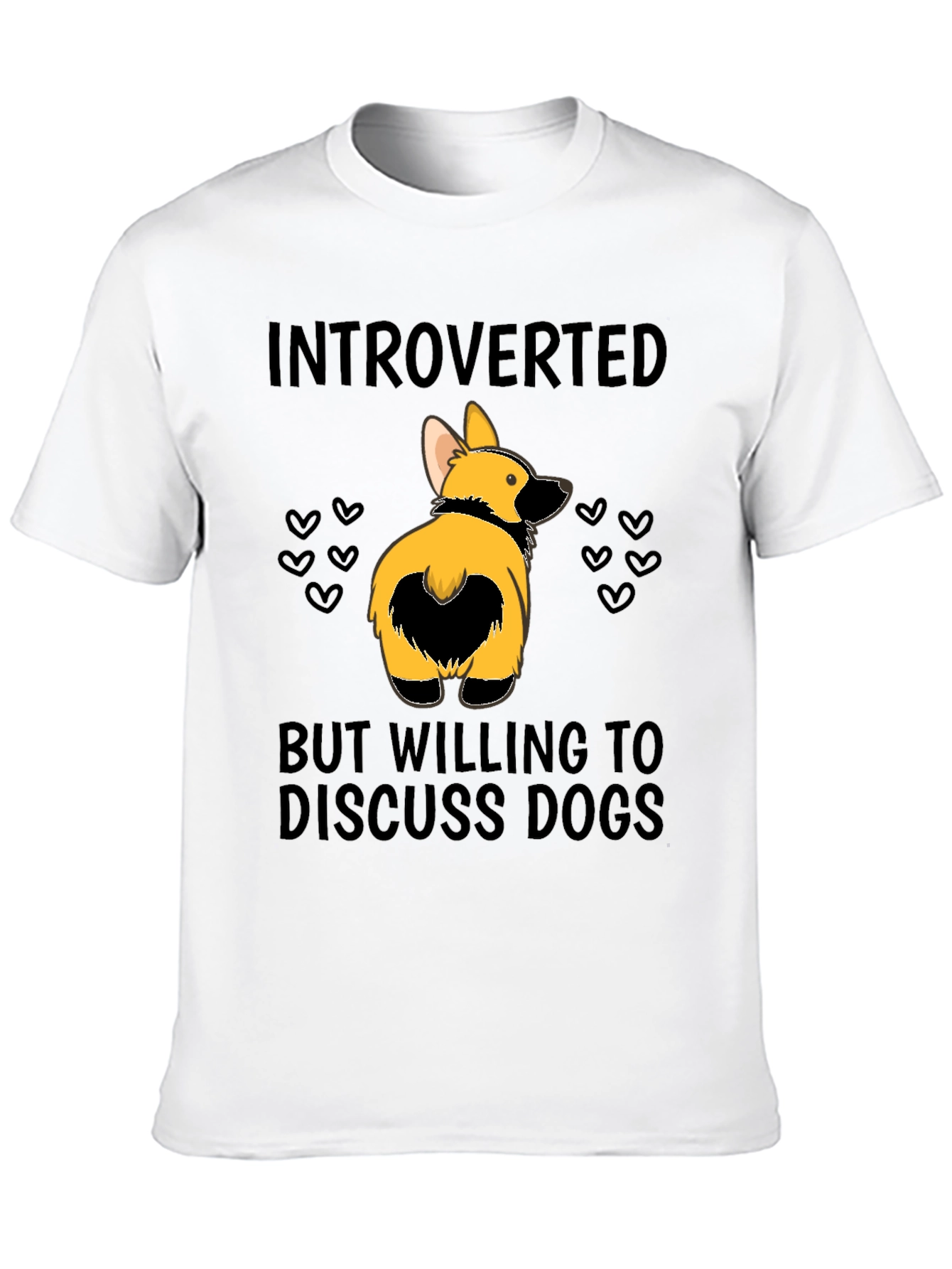 Introverted Dog Lover T-Shirt