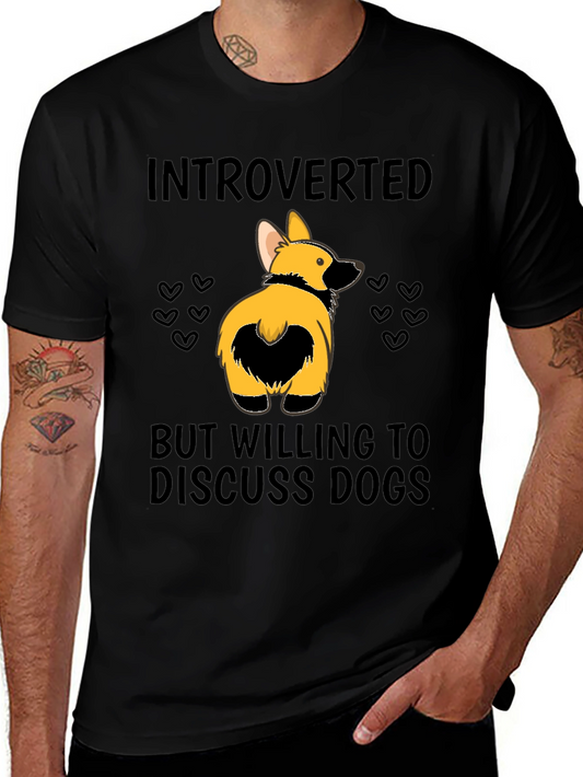 Introverted Dog Lover T-Shirt
