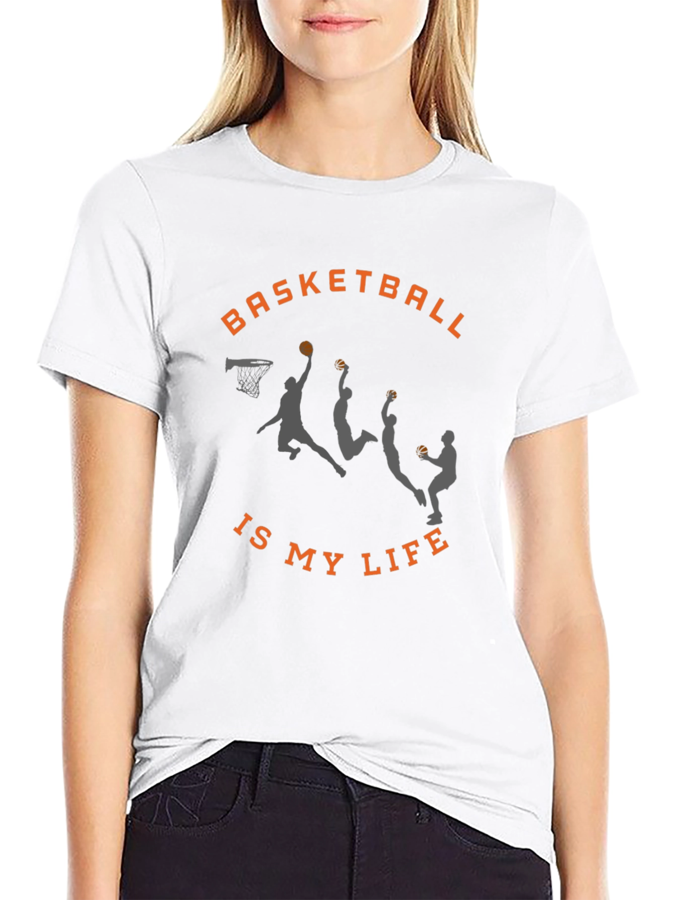 Basketball Is My Life Graphic T-Shirt