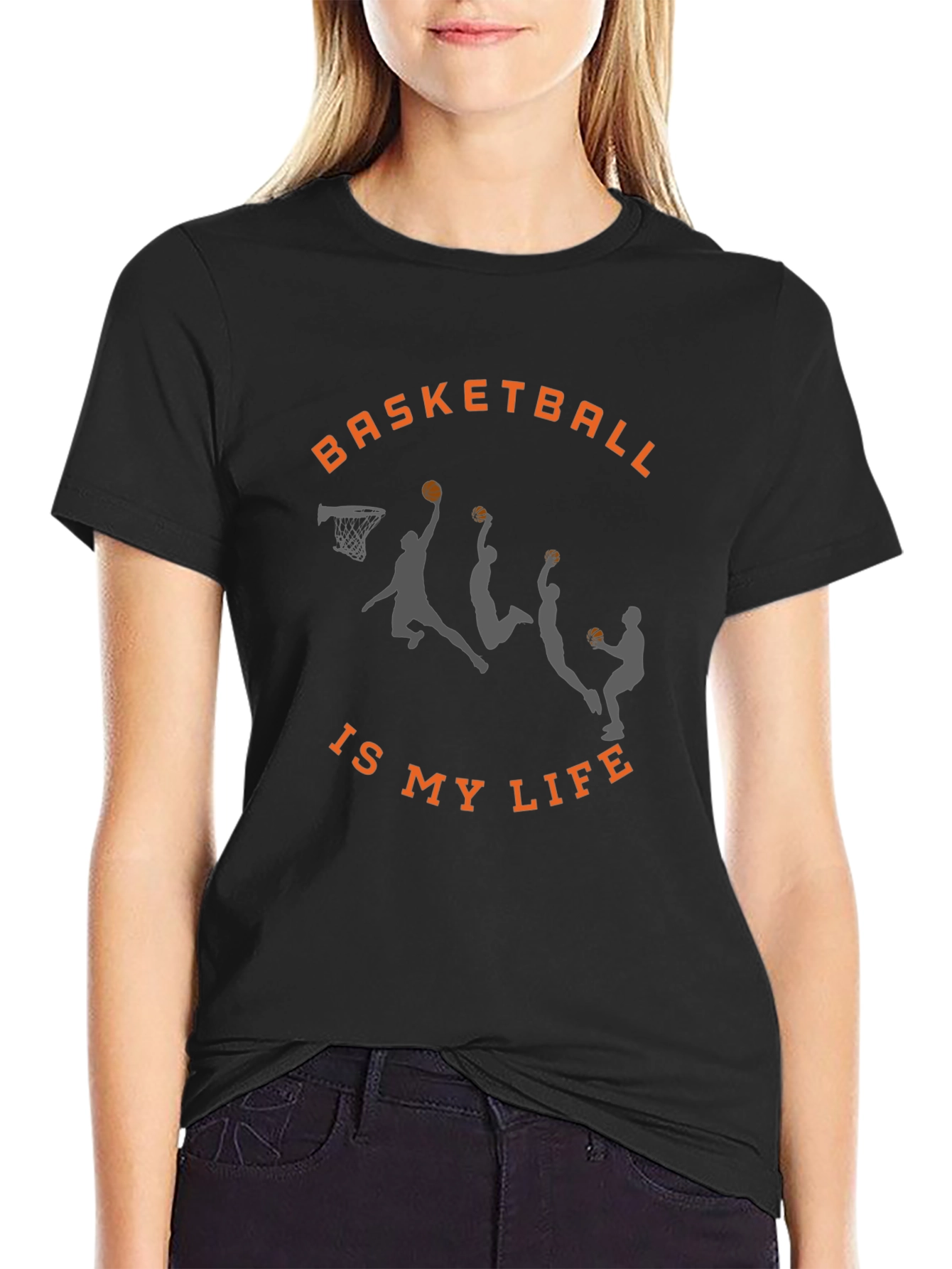 Basketball Is My Life Graphic T-Shirt