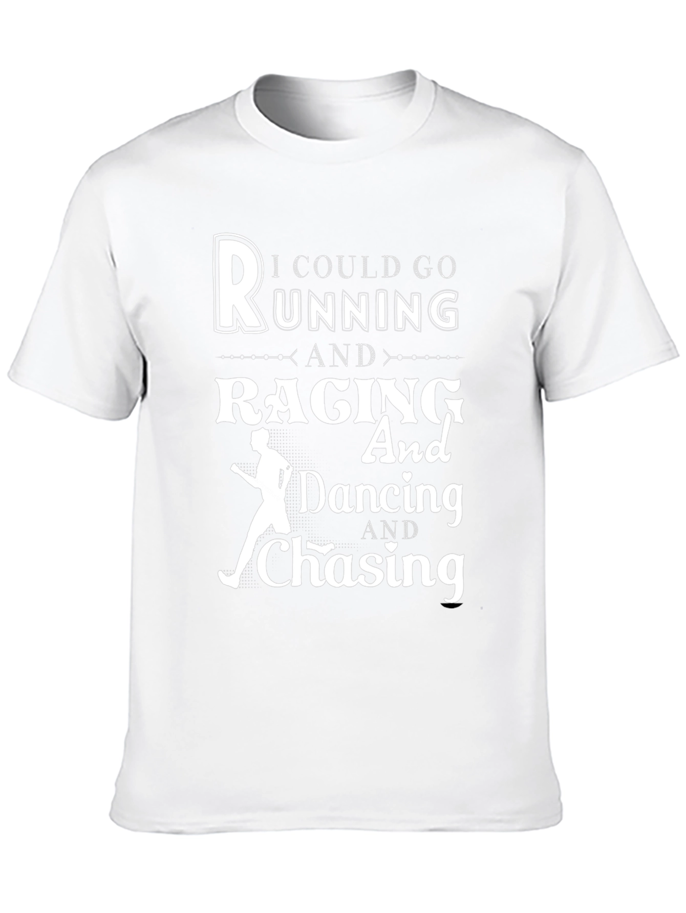 Running Raging Dancing Chasing Graphic T-Shirt