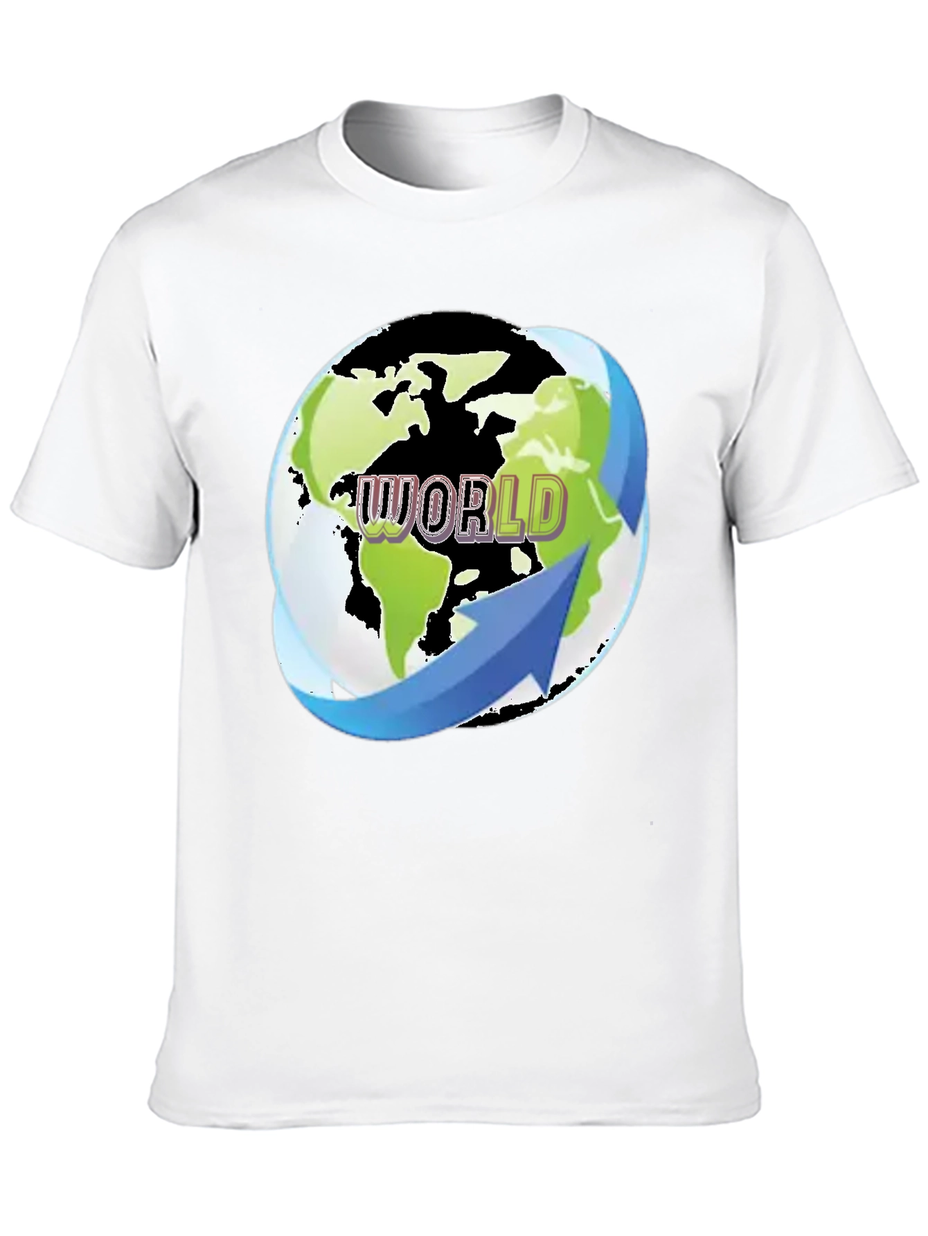 World Graphic Print Tee