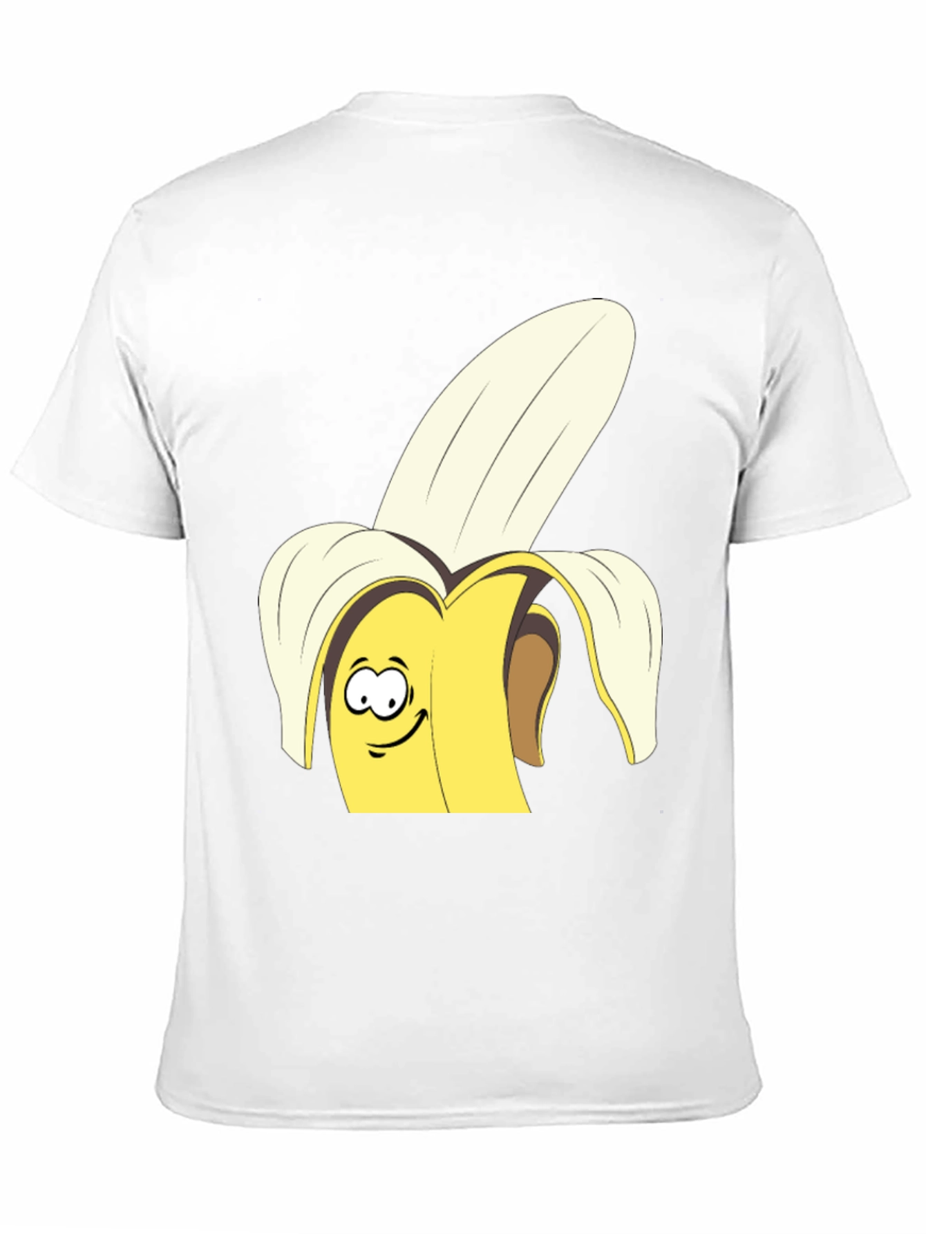 Funny Banana Graphic Tee - Black Cotton T-Shirt