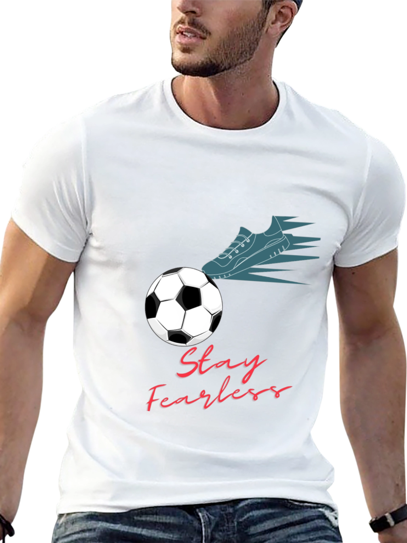Stay Fearless Soccer Tee
