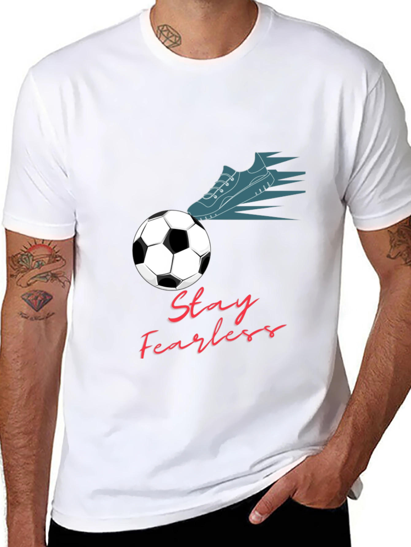 Stay Fearless Soccer Tee