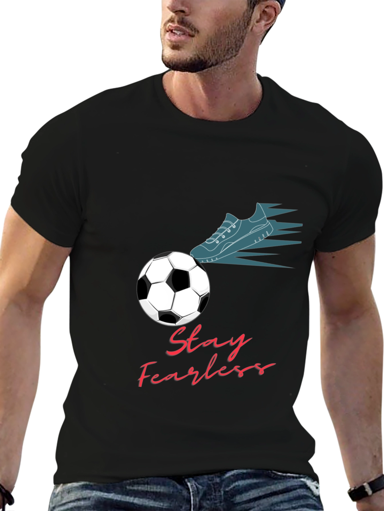 Stay Fearless Soccer Tee