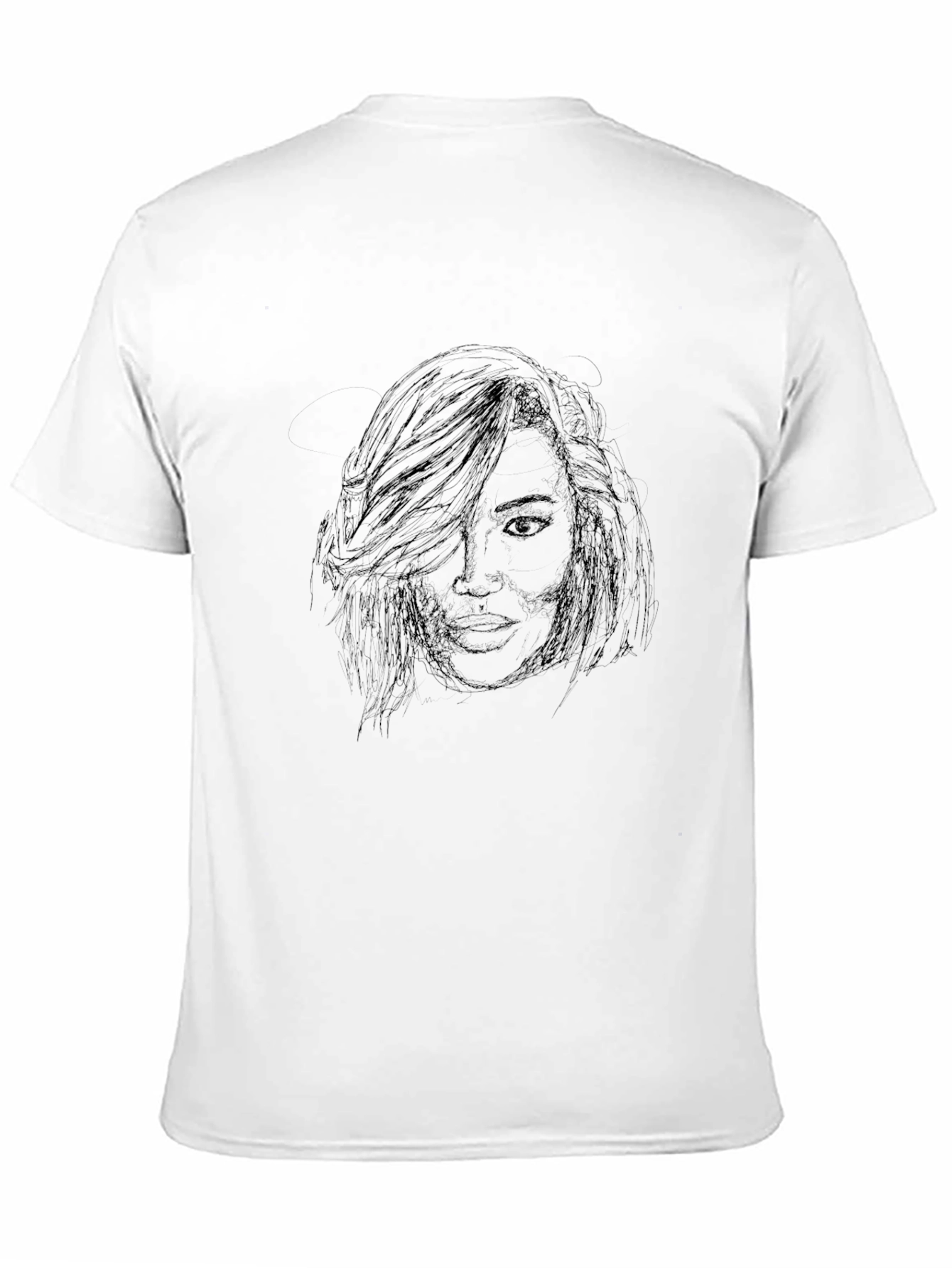 Black Graphic Tee - Womans Sketch