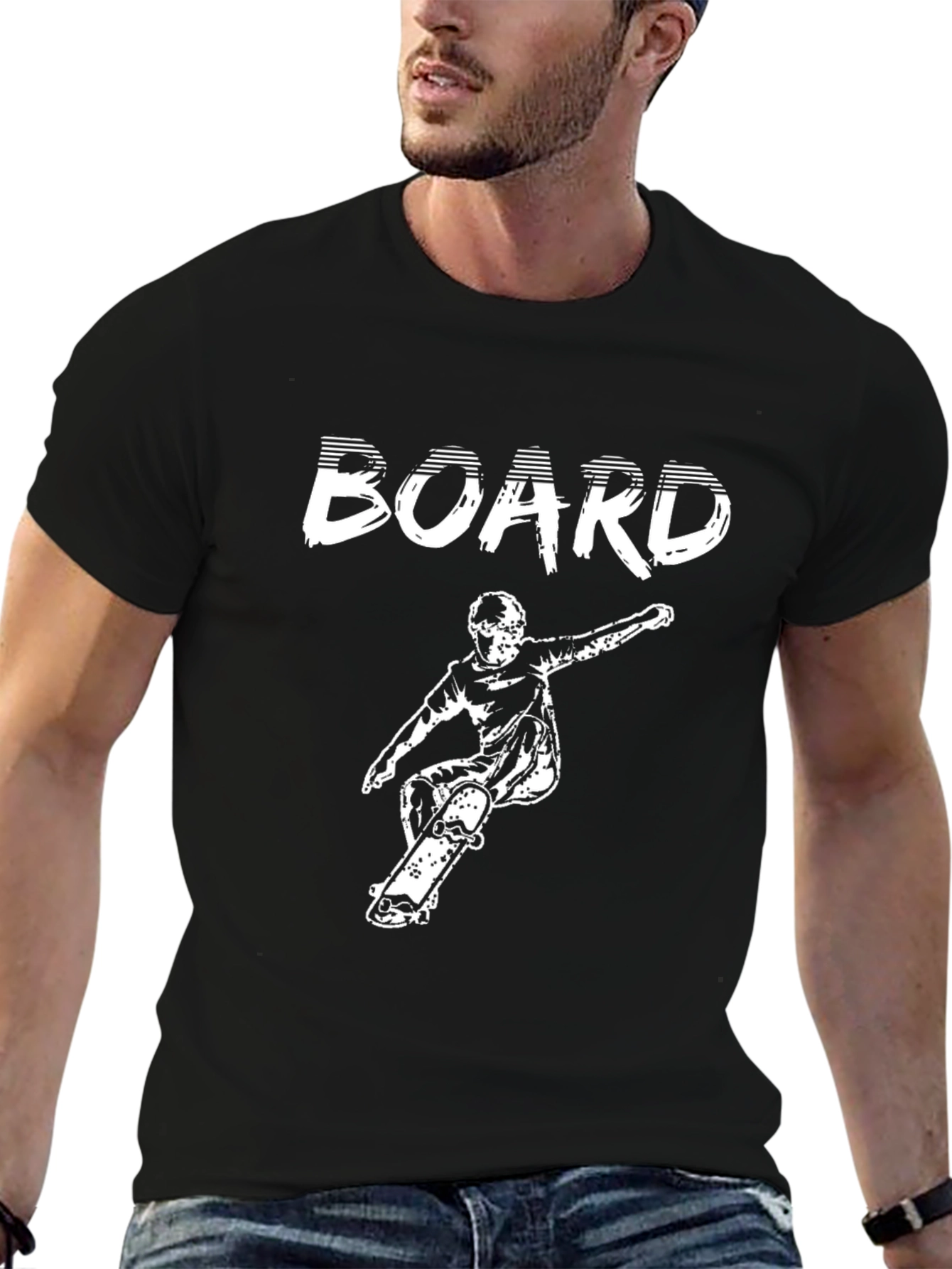 Skateboard T-Shirt - Boarding Graphic Tee
