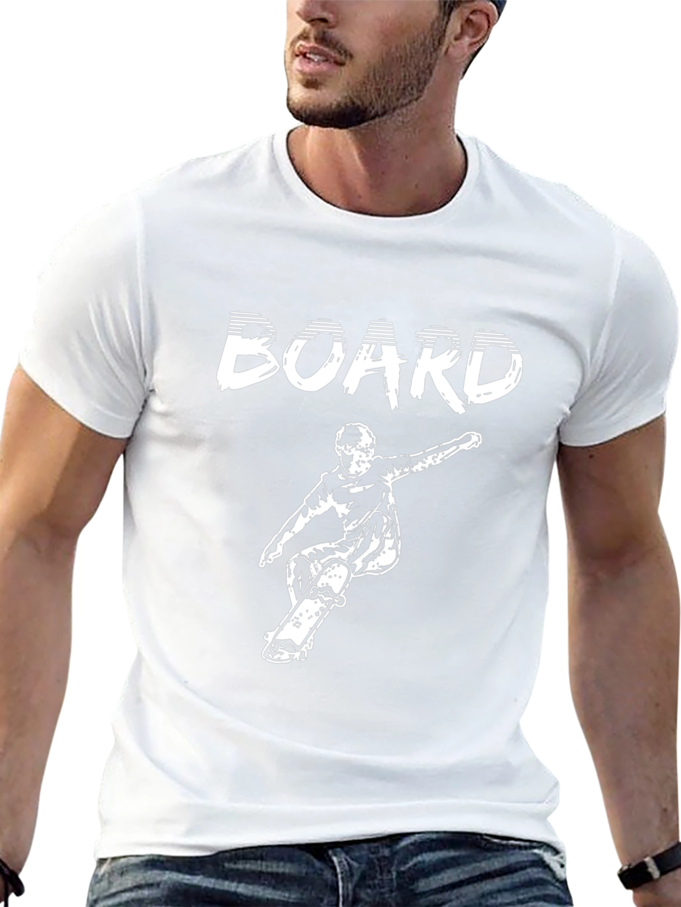 Skateboard T-Shirt - Boarding Graphic Tee