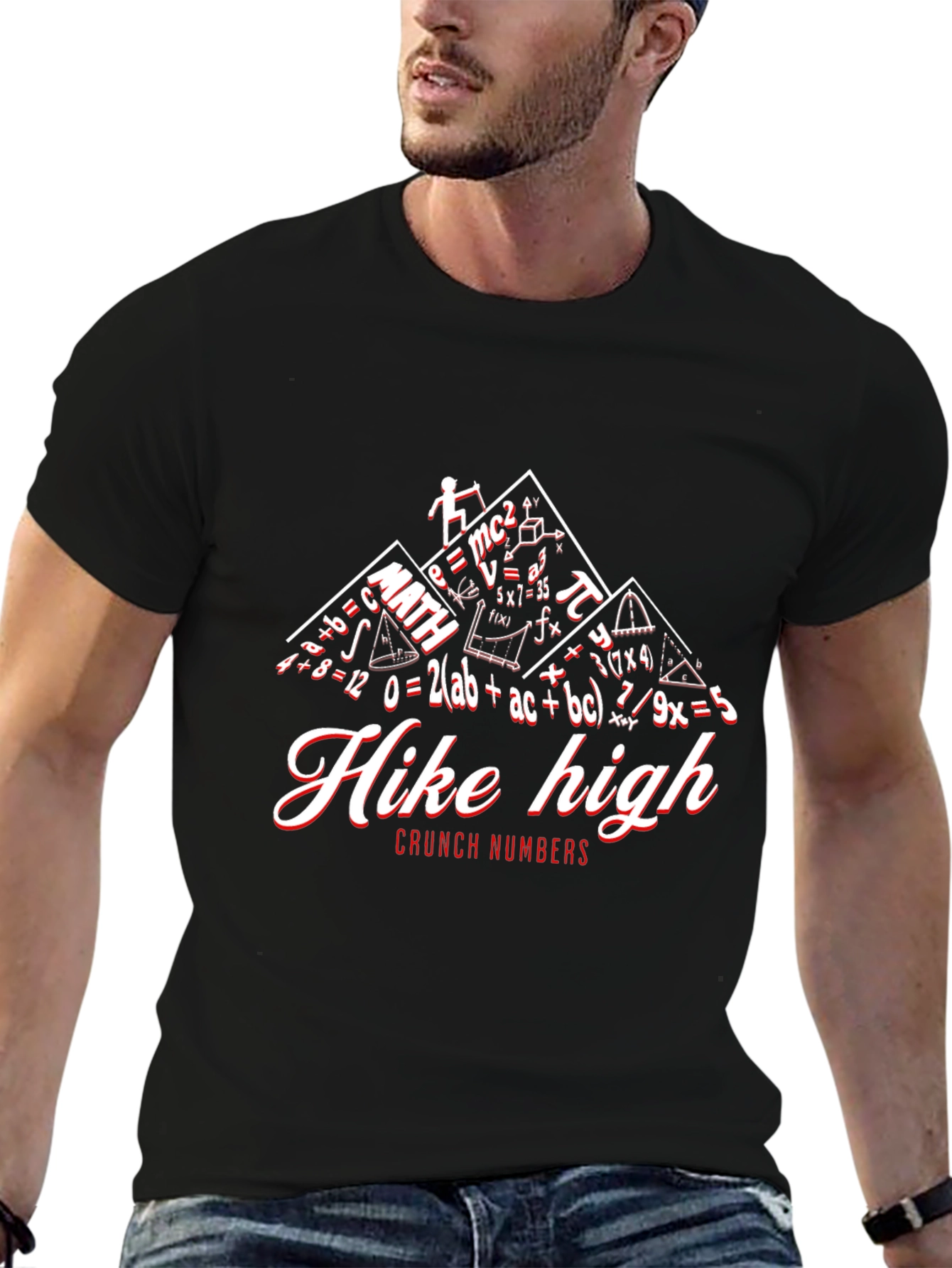 Hike High Math T-Shirt - Funny Science Tee