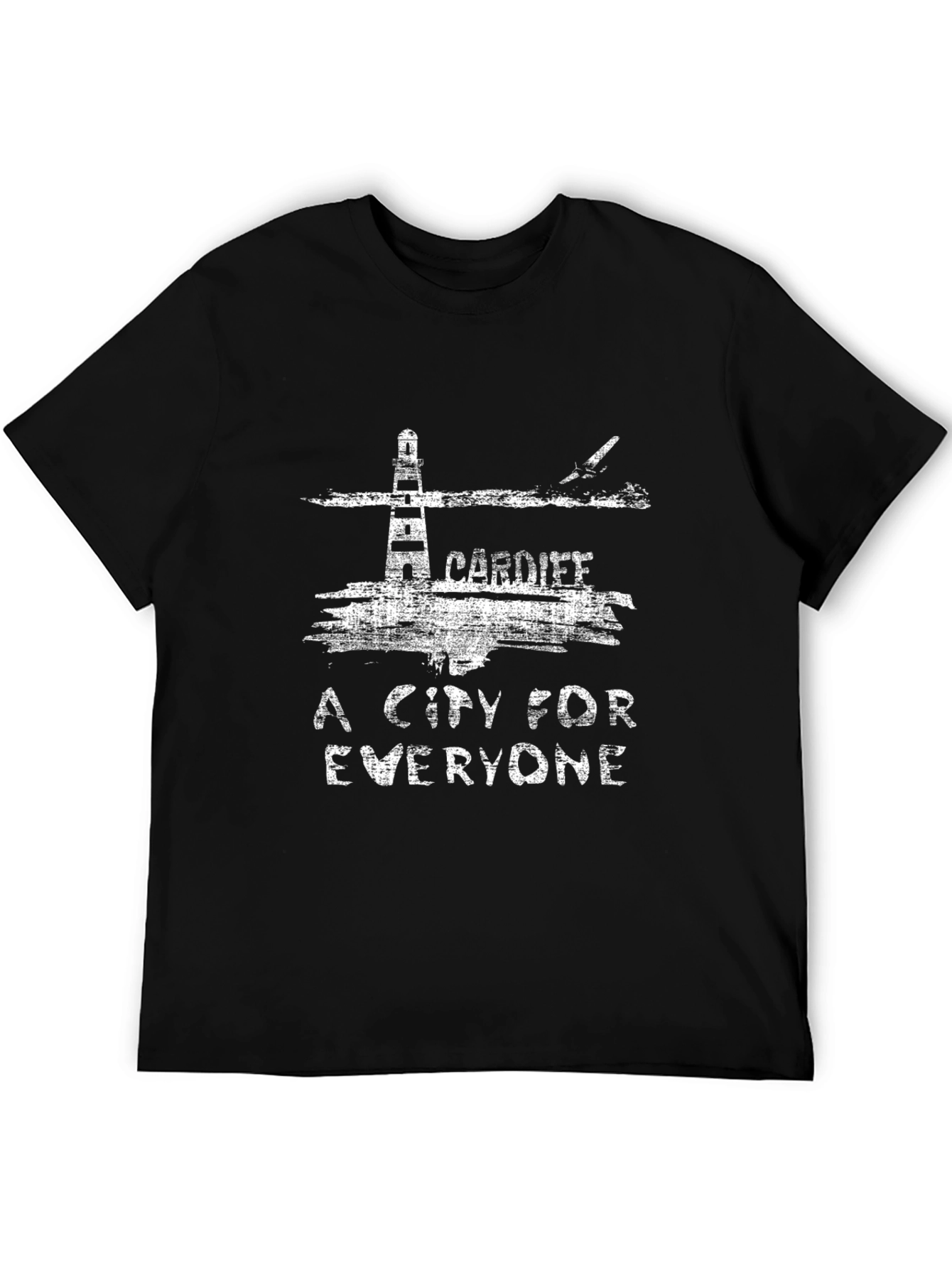 Cardiff Lighthouse T-Shirt - A City For Everyone