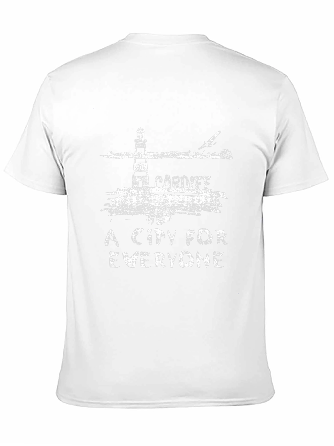 Cardiff Lighthouse T-Shirt - A City For Everyone