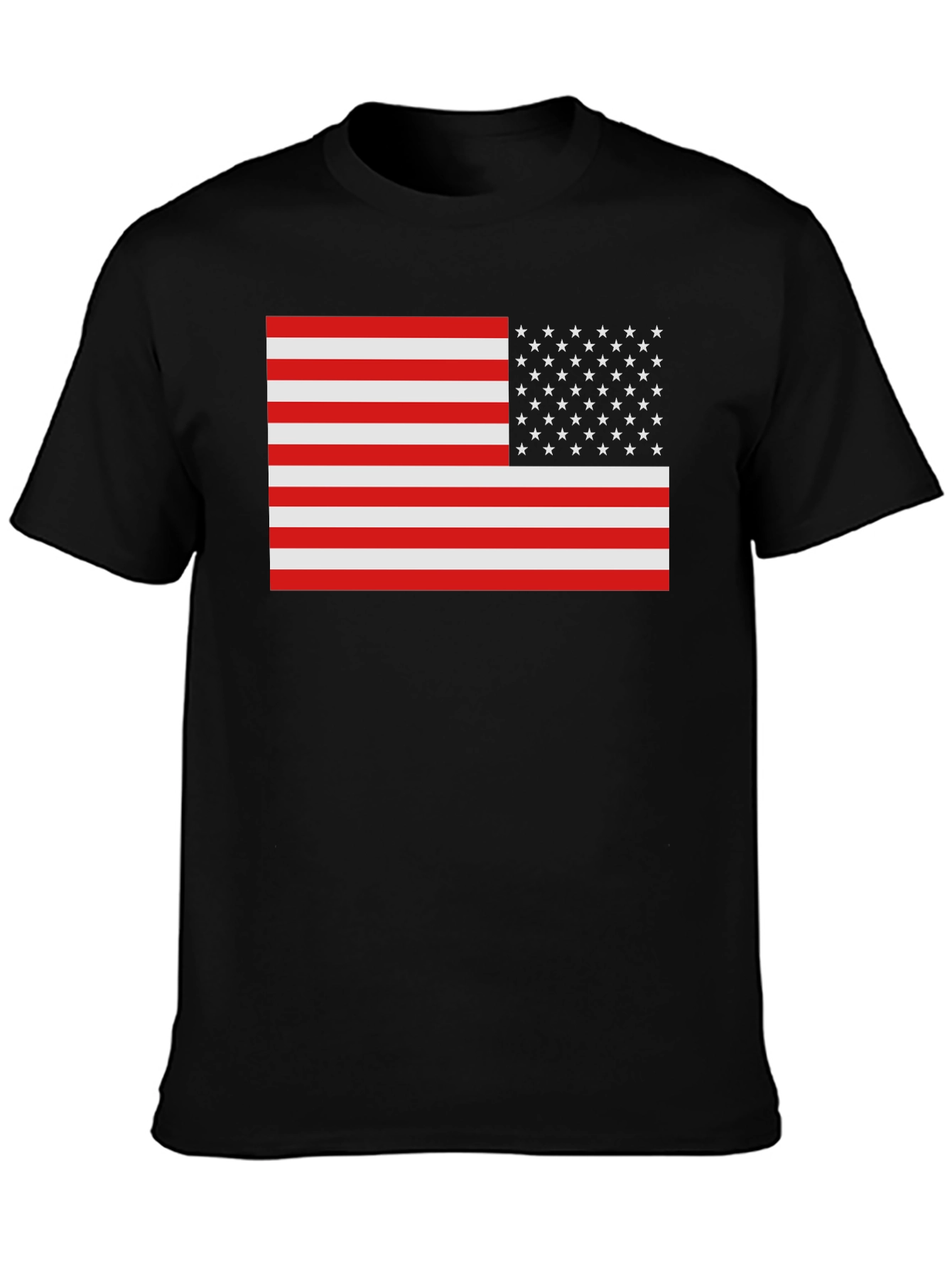American Flag Graphic Tee - Patriotic Style
