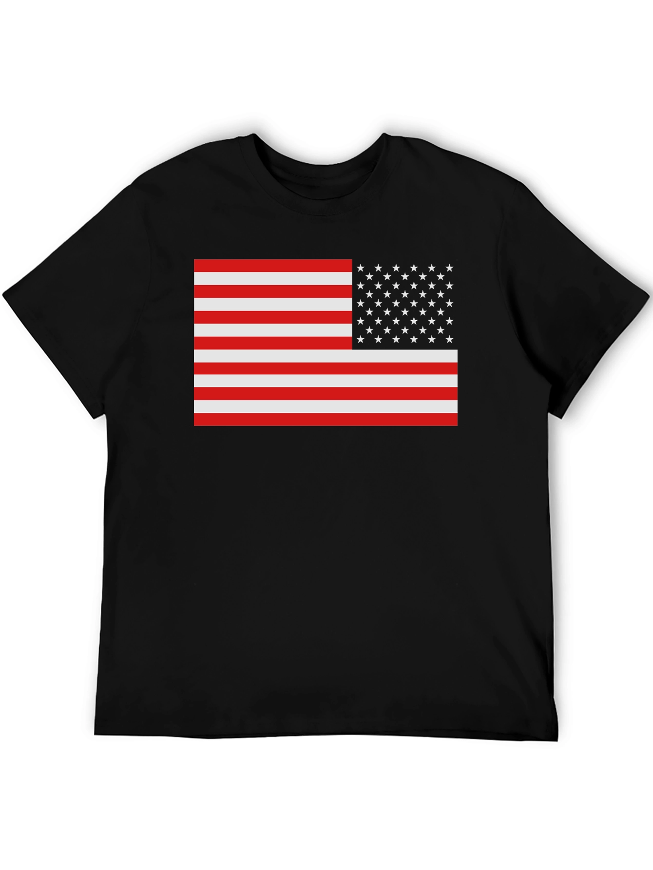American Flag Graphic Tee - Patriotic Style